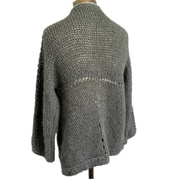 House of Harlow House of Harlow Wool Alpaca Chunky Open Cardigan Sweater Size M / US 6-8 / IT 42-44 - 9 Thumbnail