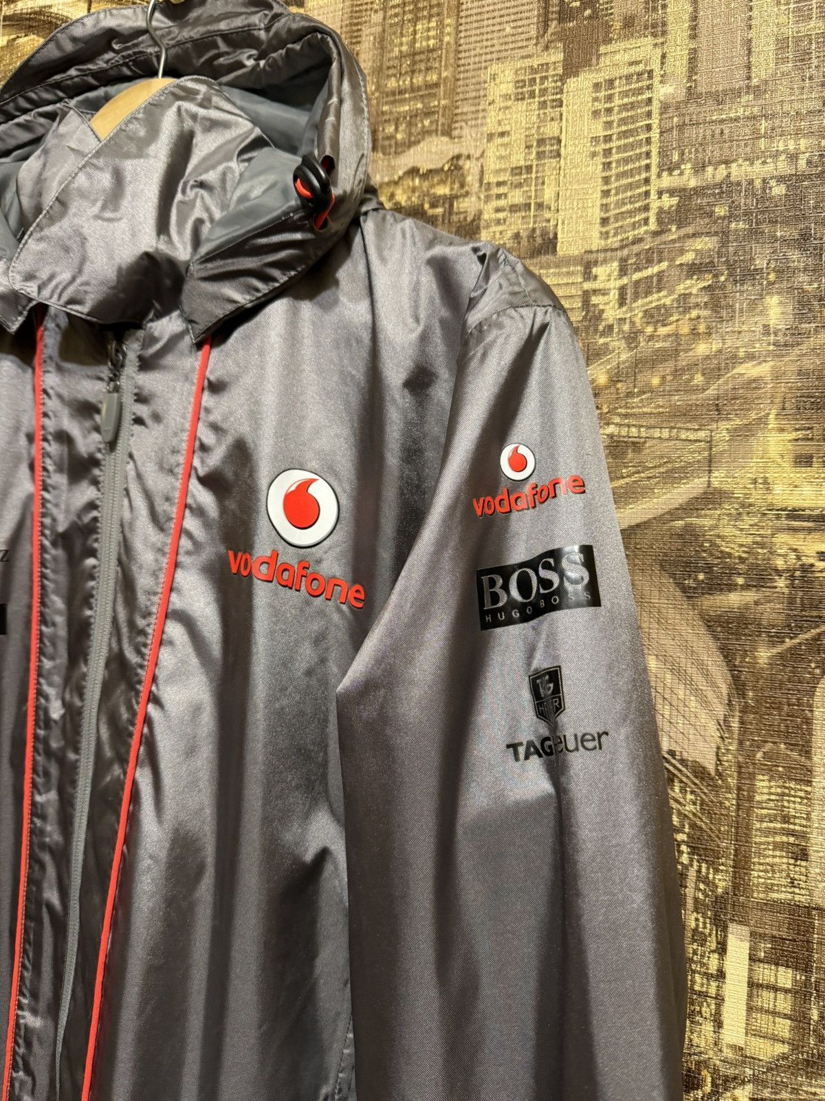 Hugo Boss MCLAREN Mercedes HugoBoss Jacket Training Tracksuit Vodafone Size US L / EU 52-54 / 3 - 5 Thumbnail