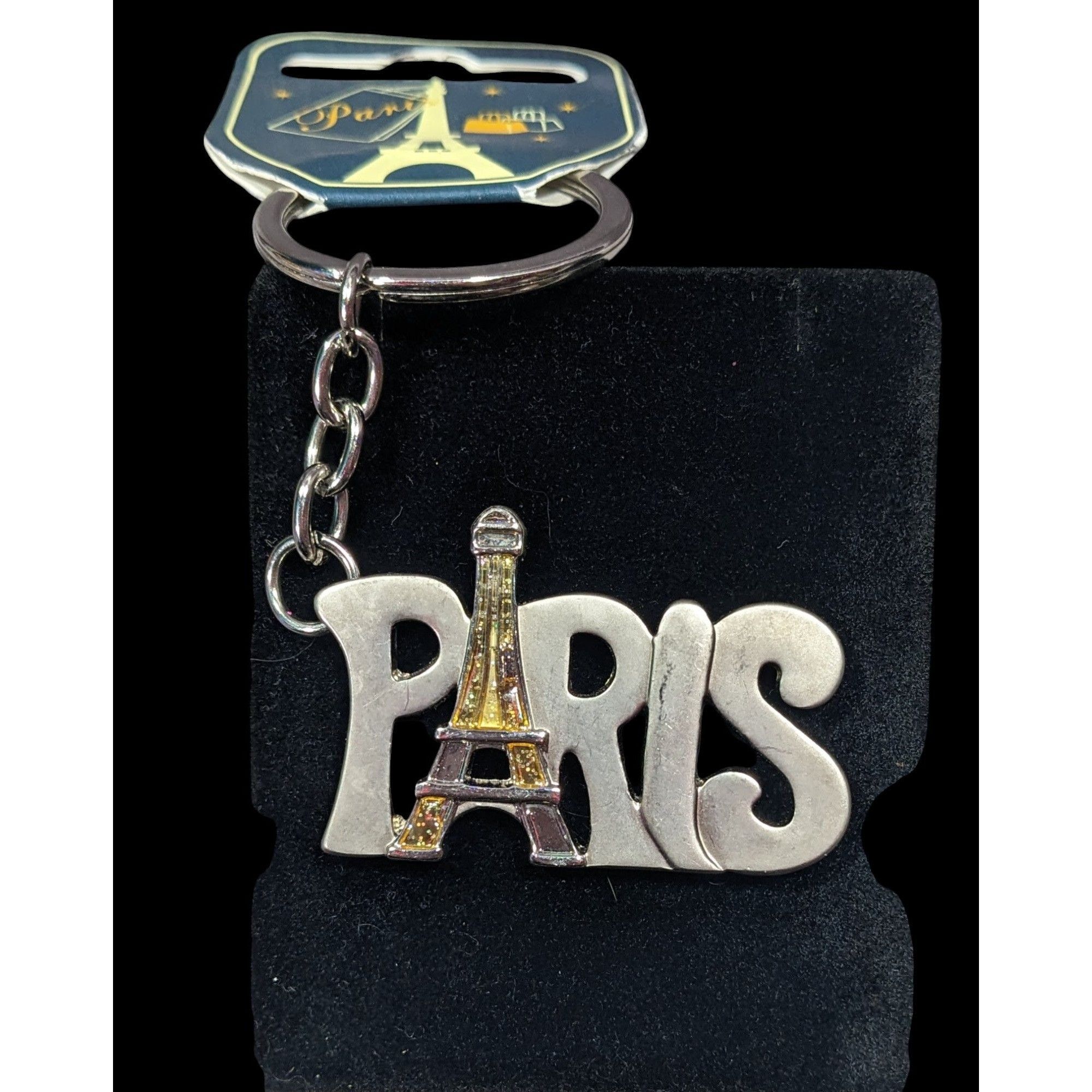 Other Paris France Silver Tone Souvenir Keychain Size ONE SIZE - 2 Thumbnail