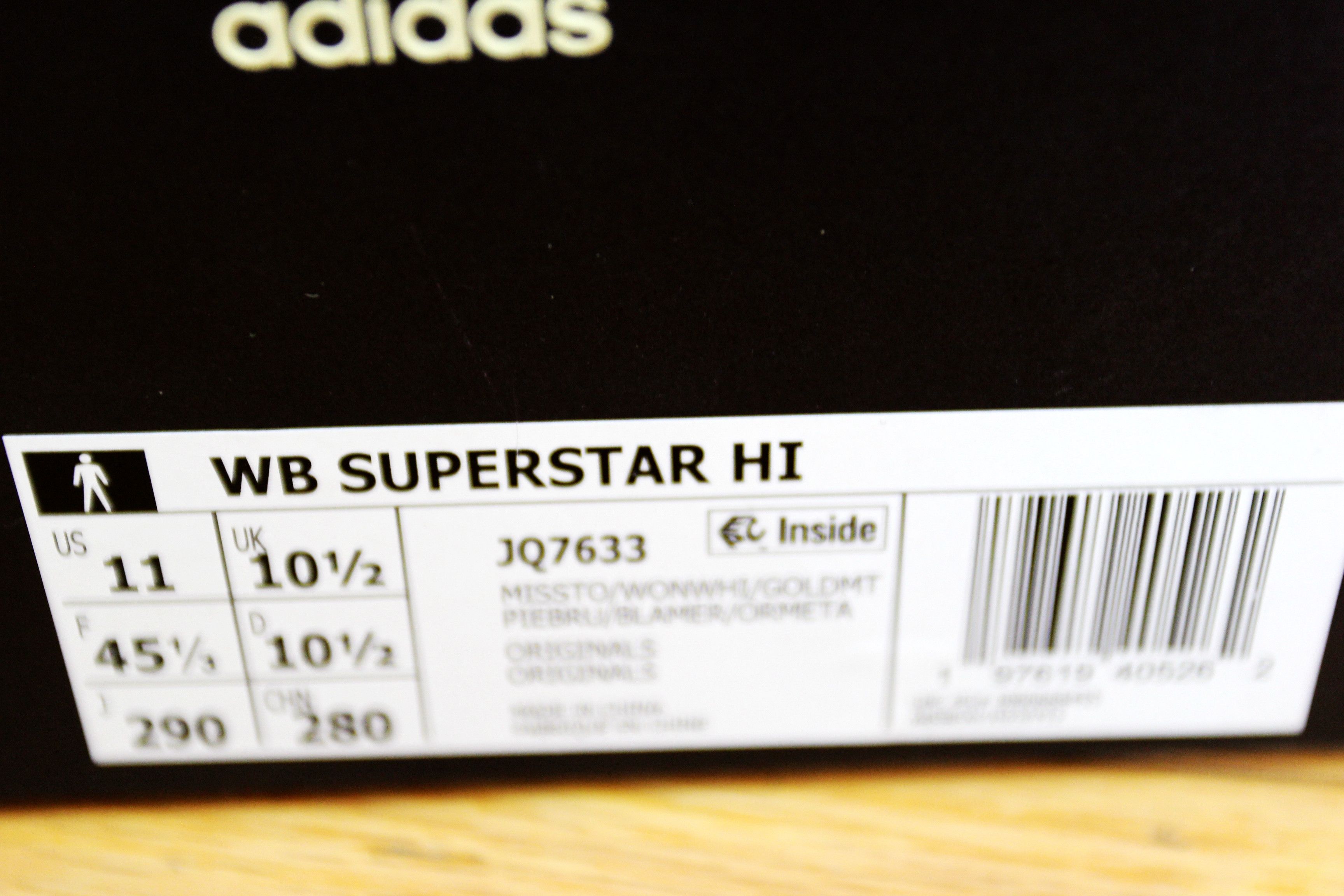 Adidas × Wales Bonner BNWT AW25 WALES BONNER x ADIDAS SUPERSTAR HI SNEAKERS 11 Size US 11 / EU 44 - 9 Thumbnail
