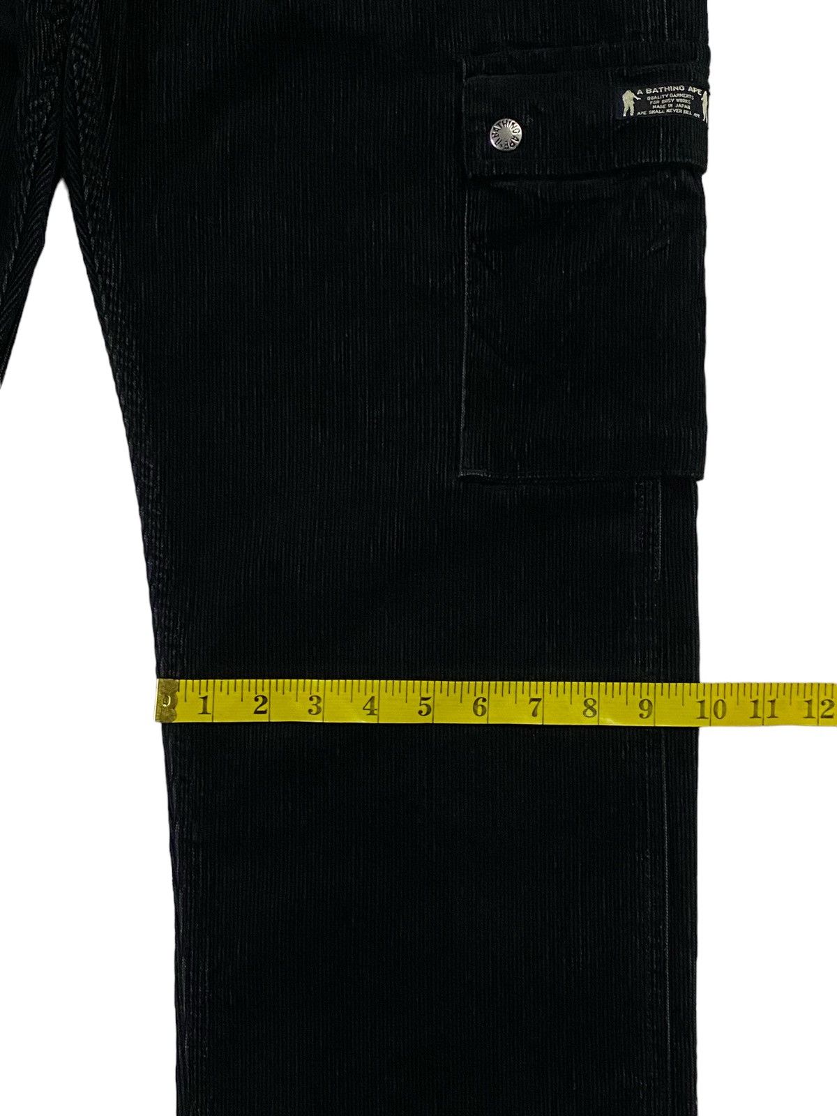 Bape A Bathing Ape Corduroy Cargo Pants Size US 34 / EU 50 - 9 Thumbnail