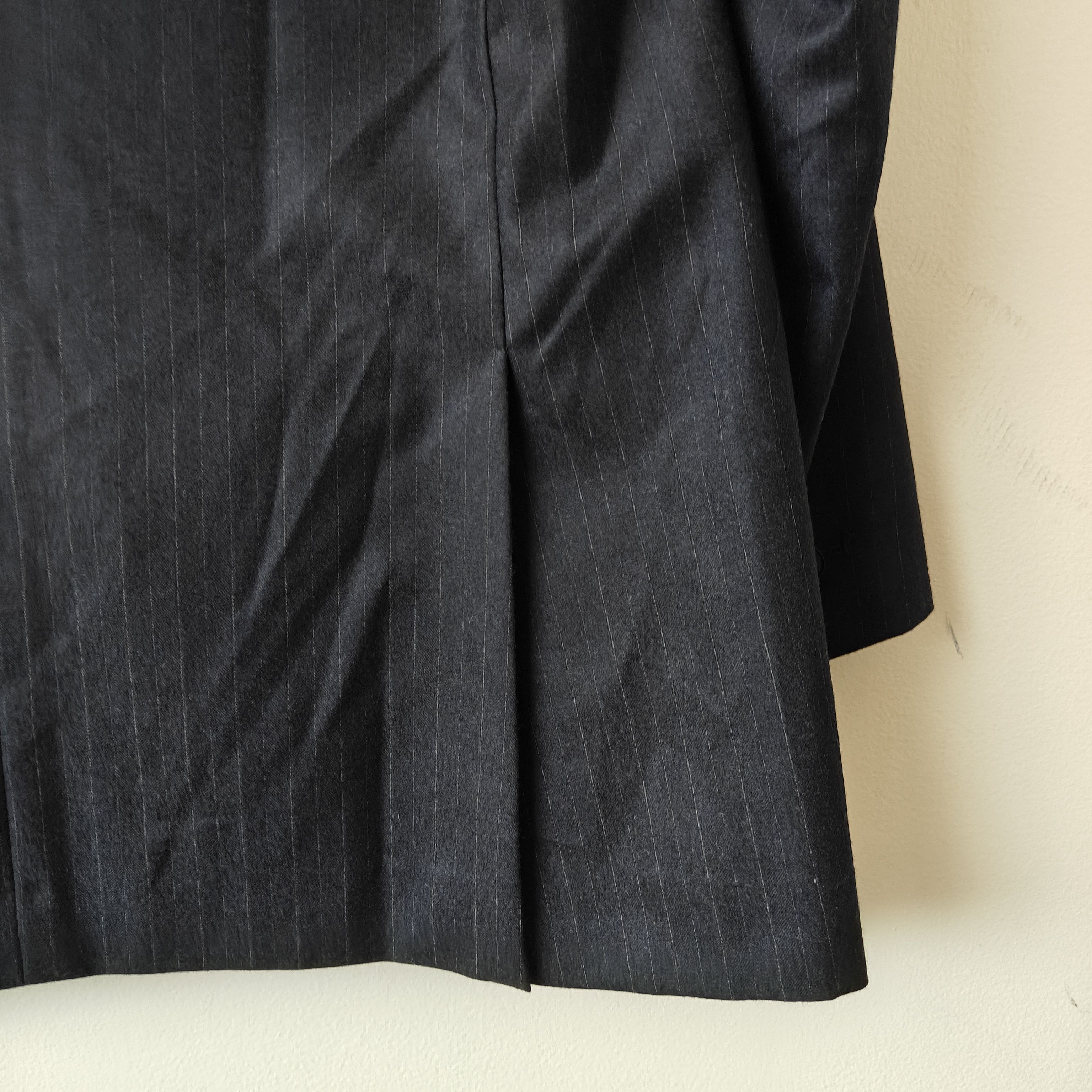 Auralee NWT Navy pinstripe silk wool blazer size 2 $1100 japan Size US M / EU 48-50 / 2 - 18 Thumbnail
