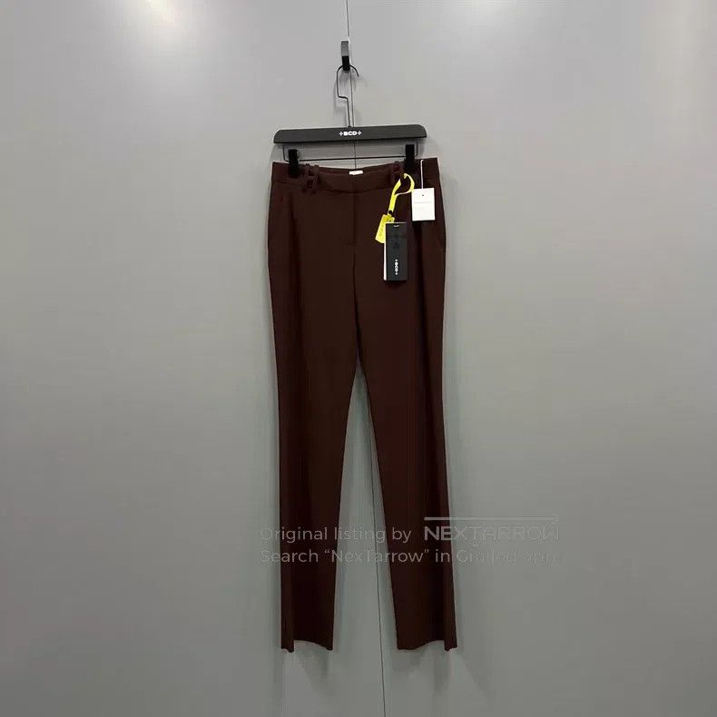 Hermes Hermes Reddish-Brown Long Pants Size 25" / US 0 / IT 36 - 1 Thumbnail