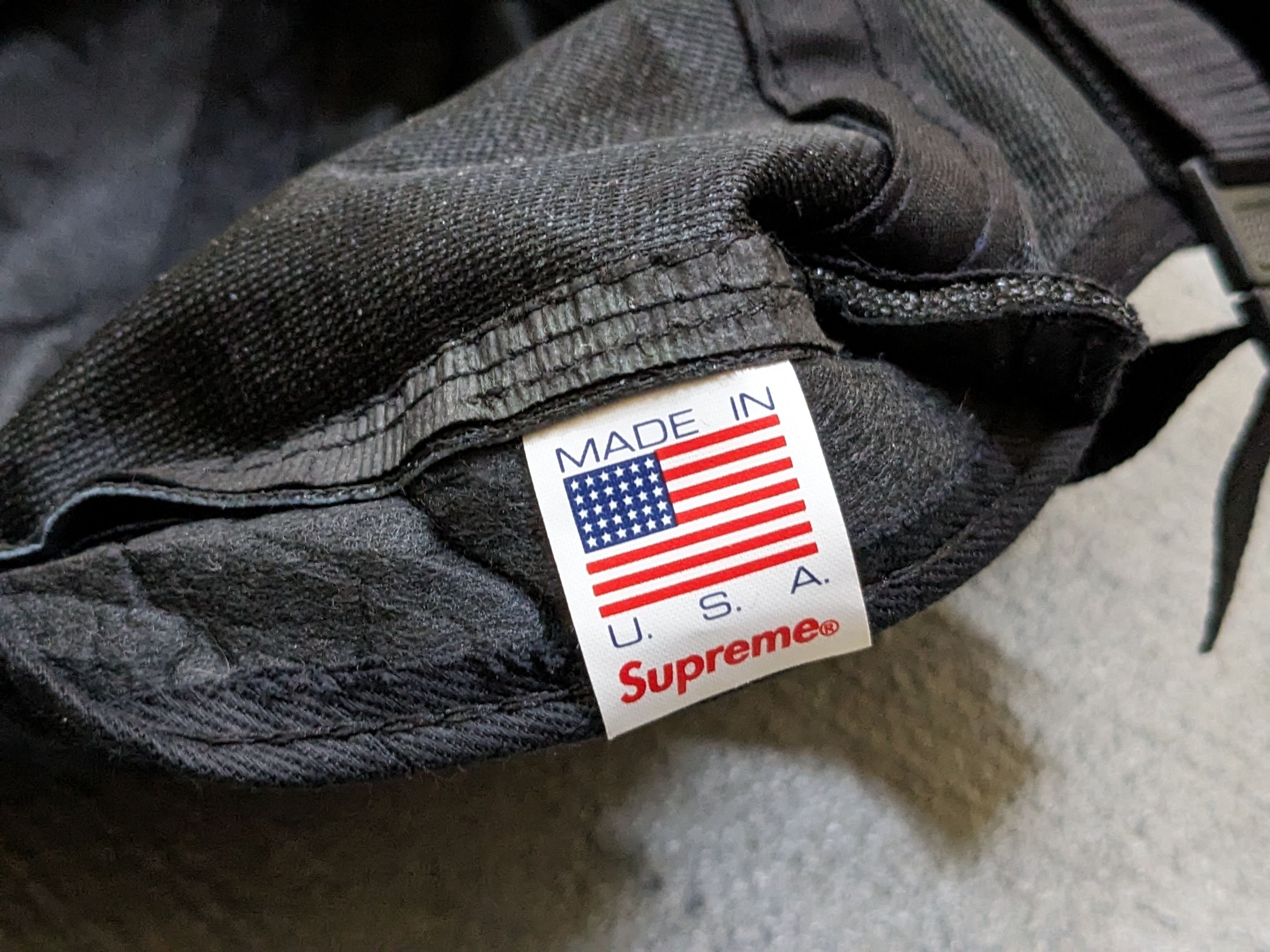 Supreme Supreme Suede 5 Panel Camp Cap Navy Blue SS17 Size ONE SIZE - 14 Thumbnail