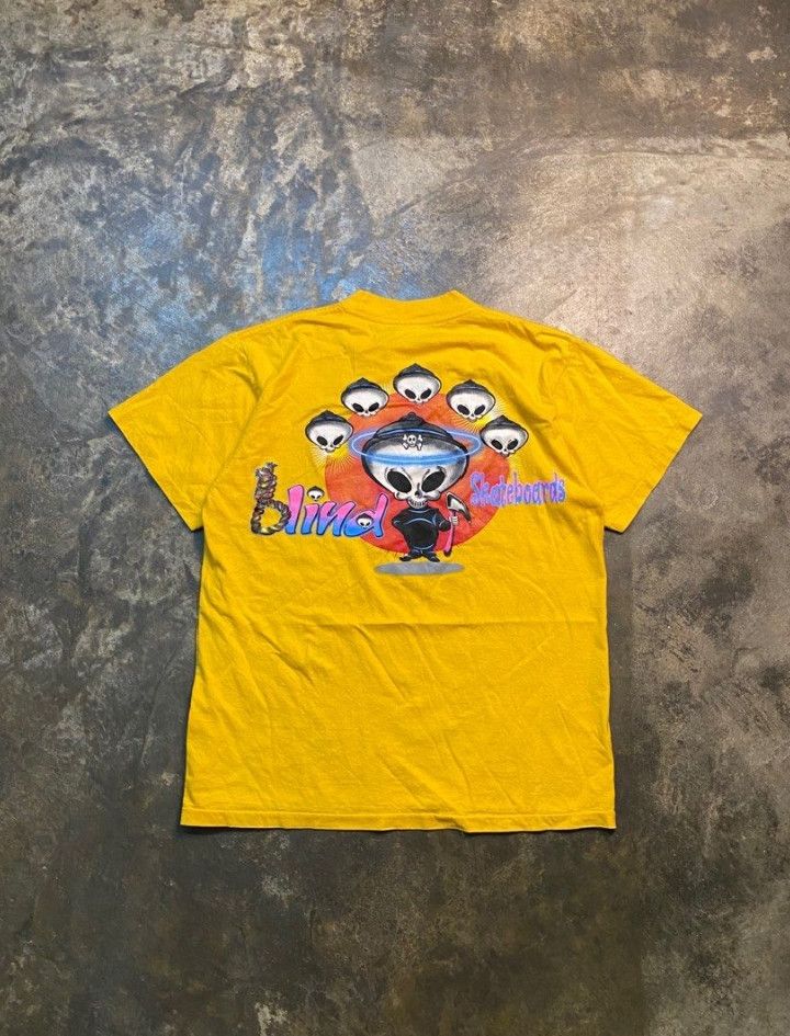 Blind Skateboards Vintage 90's Blind Skateboard Design by Mark McKee Size US M / EU 48-50 / 2 - 3 Thumbnail