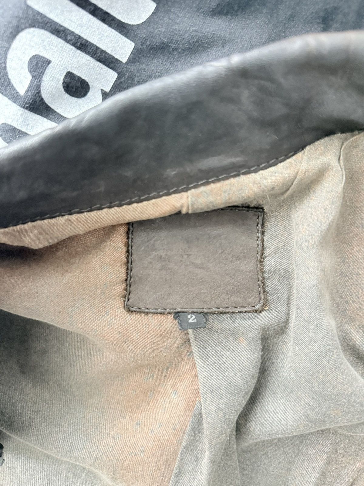 Isamu Katayama Backlash Isamu Katayama Backlash 1295-02 Leather Jacket Size US XS / EU 42 / 0 - 4 Thumbnail