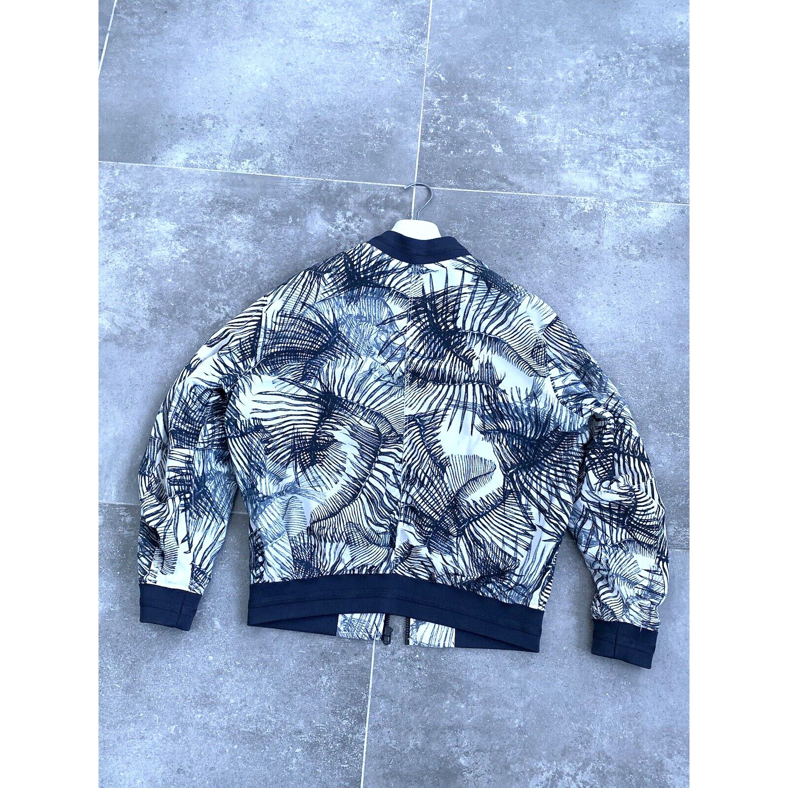 G-Star Womens G-STAR Indigo Pattern Army BF Bomber Jacket SZ M US 8 Size M / US 6-8 / IT 42-44 - 19 Thumbnail