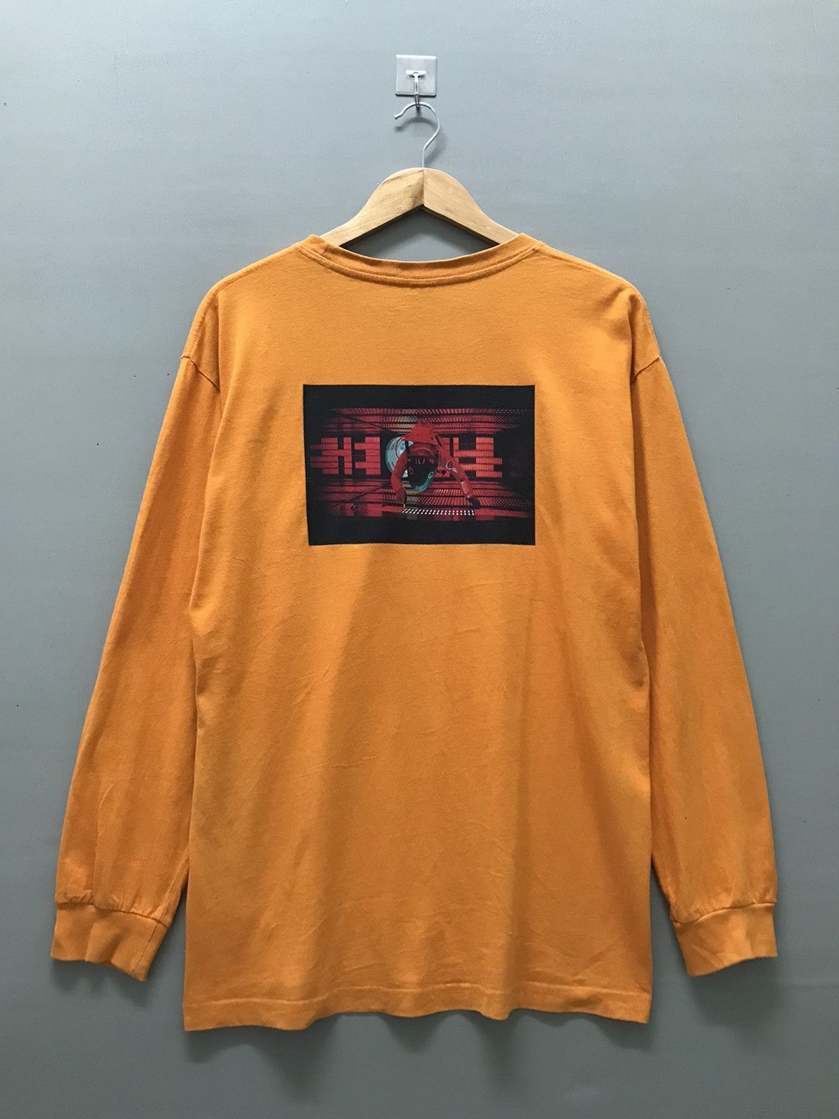 image of 2001 : A Space Odyssey Movie Shirt in Orange, Men's (Size Medium)