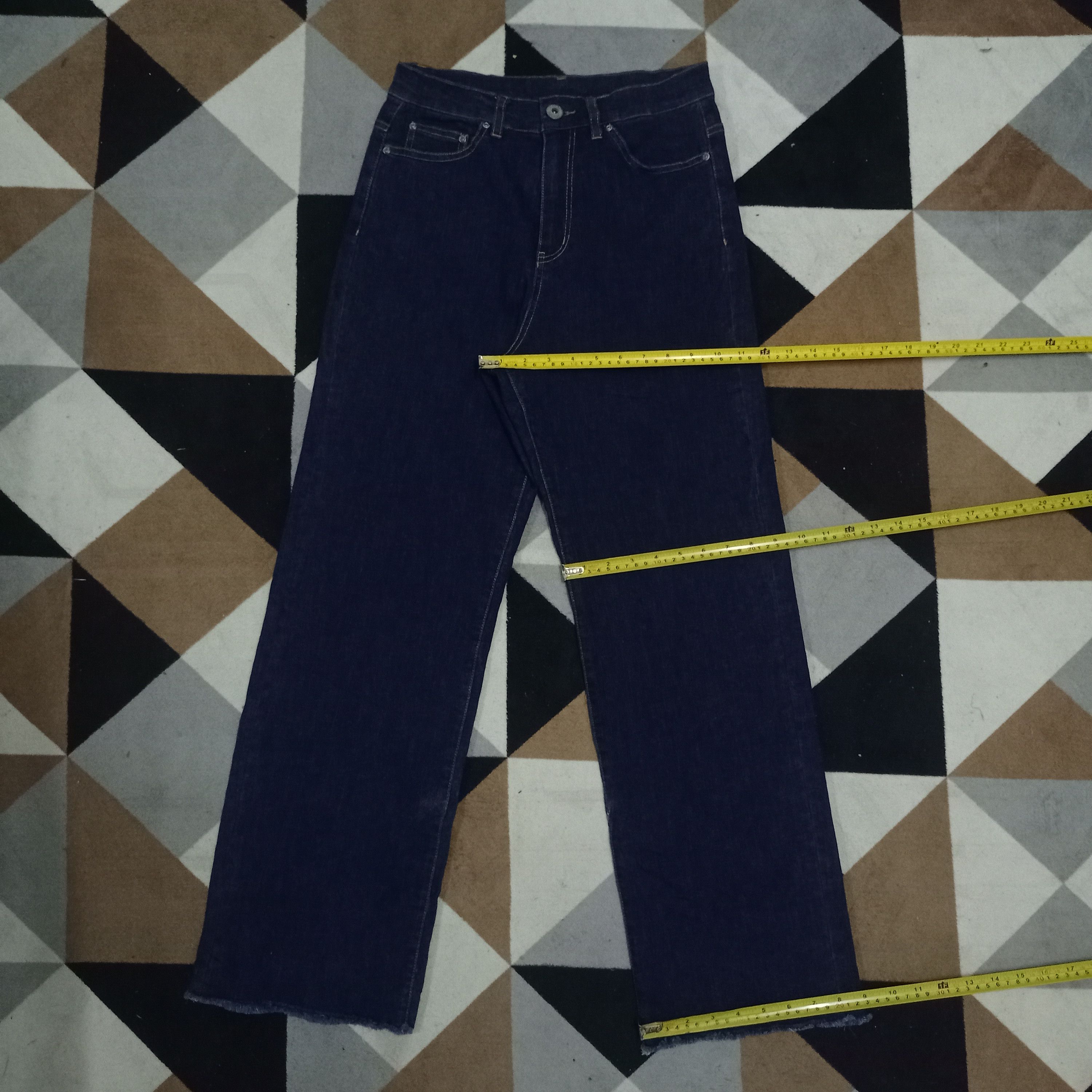 Japanese Brand Vintage Japanese Brand Frayed Style Baggy Denim Pants 27x28 Size US 27 - 10 Thumbnail