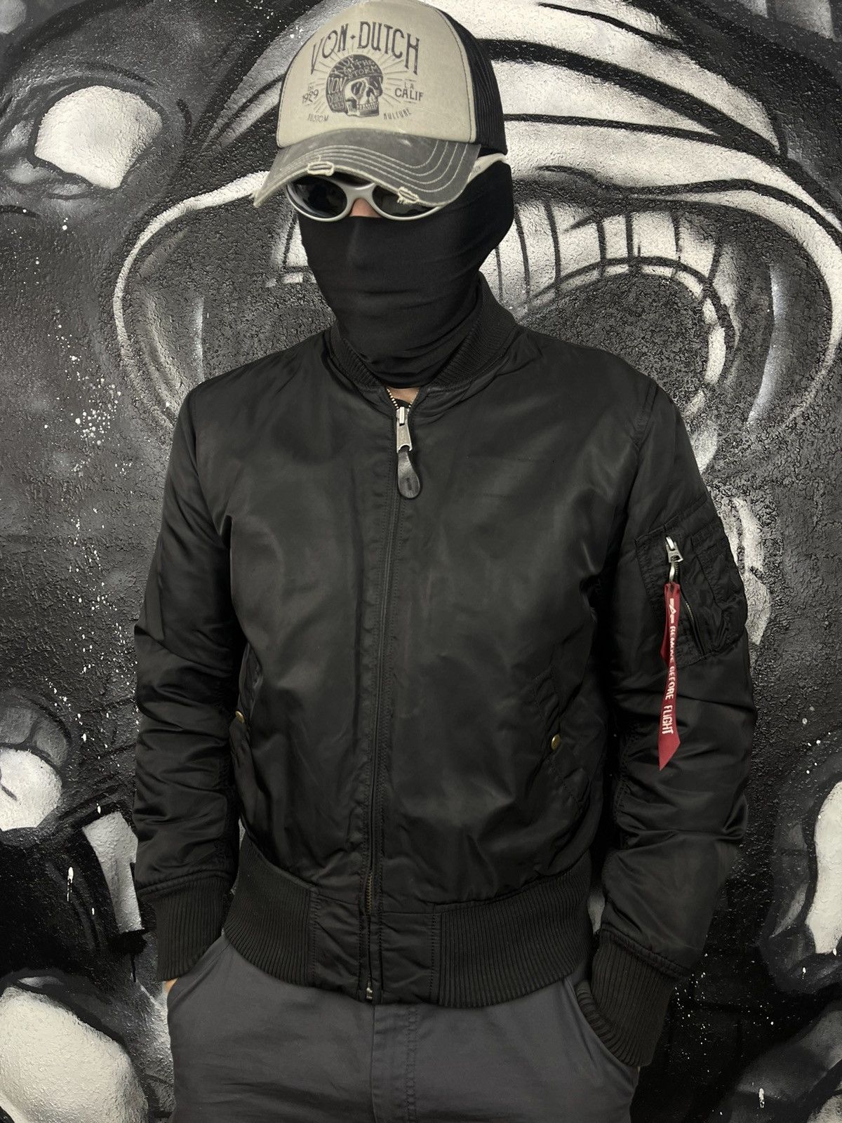 Alpha Industries × Vintage Alpha Industries MA-1 Bomber Jacket Men’s Size M Size US M / EU 48-50 / 2 - 17 Thumbnail