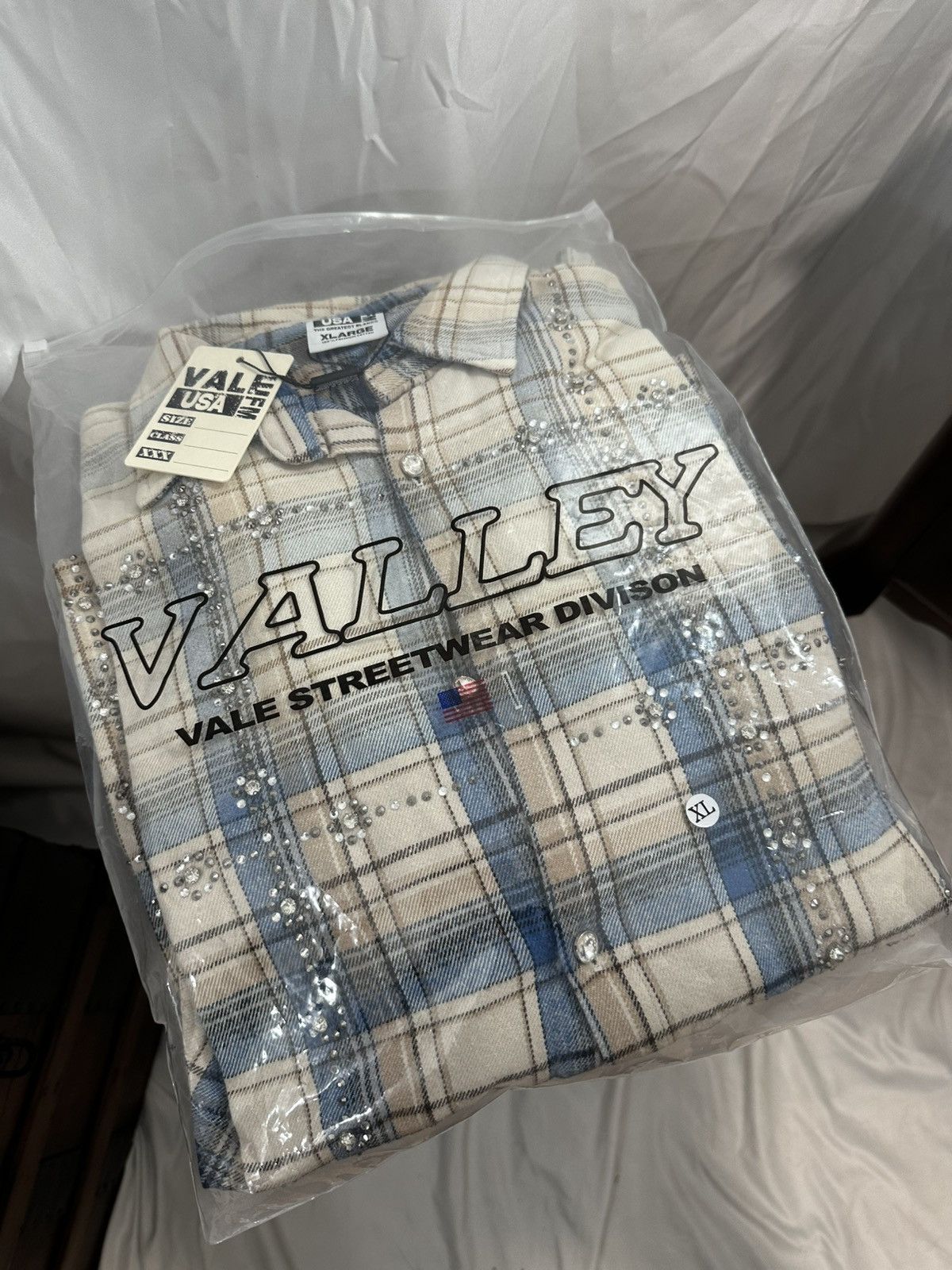 Vale Vale Crystals Flannel Size US XL / EU 56 / 4 - 2 Thumbnail