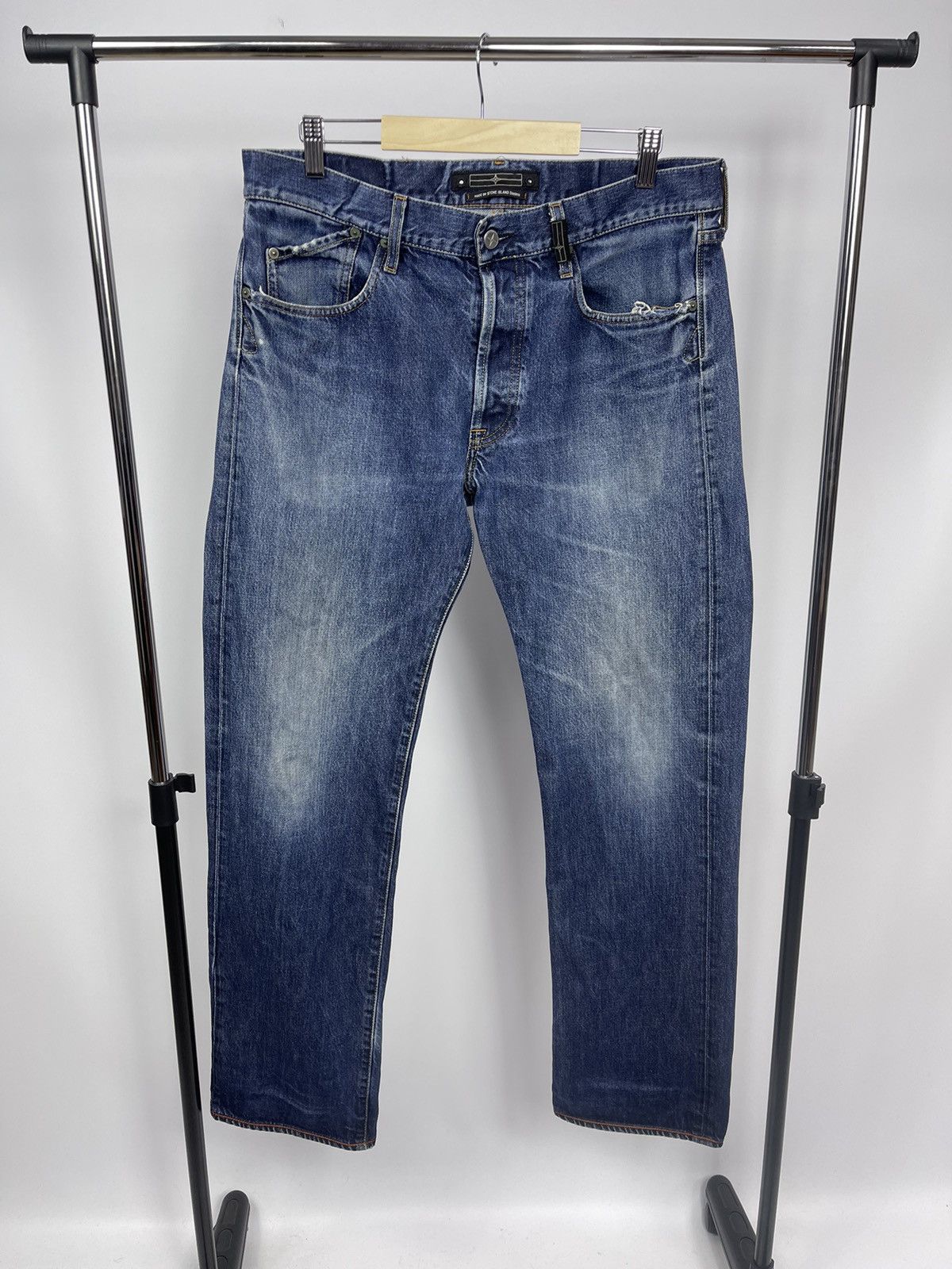 Stone Island Stone Island Denim Jeans Size 34 Vintage Made in Italy Size US 34 / EU 50 - 2 Thumbnail