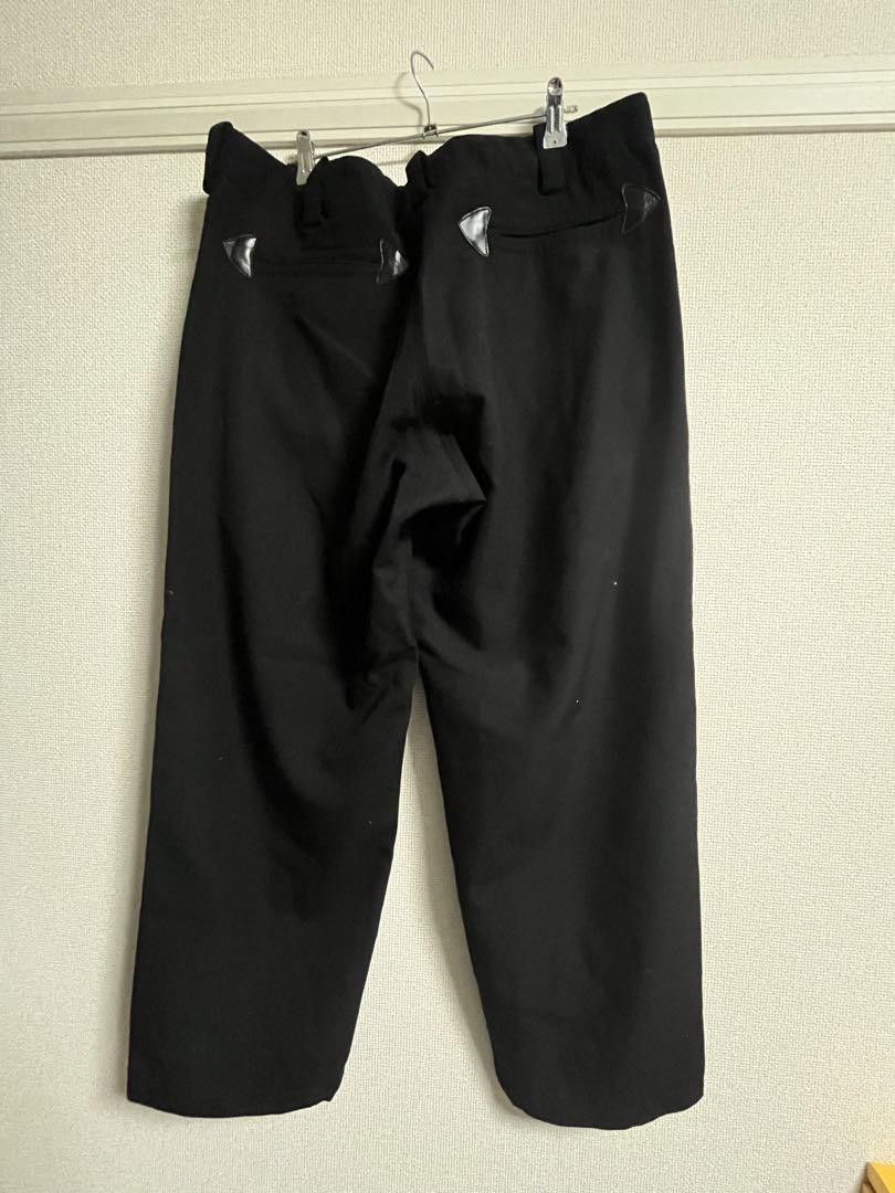 Yohji Yamamoto POUR HOMME 05aw wide german logger pants HN-p12-101 Size US 37 - 3 Thumbnail