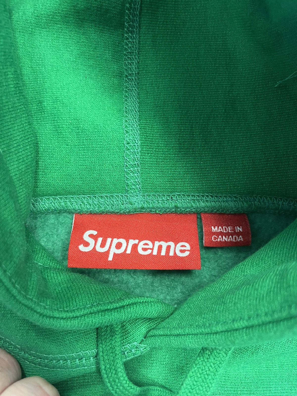 Supreme Supreme Box Logo Green Hoodie Size US S / EU 44-46 / 1 - 3 Thumbnail