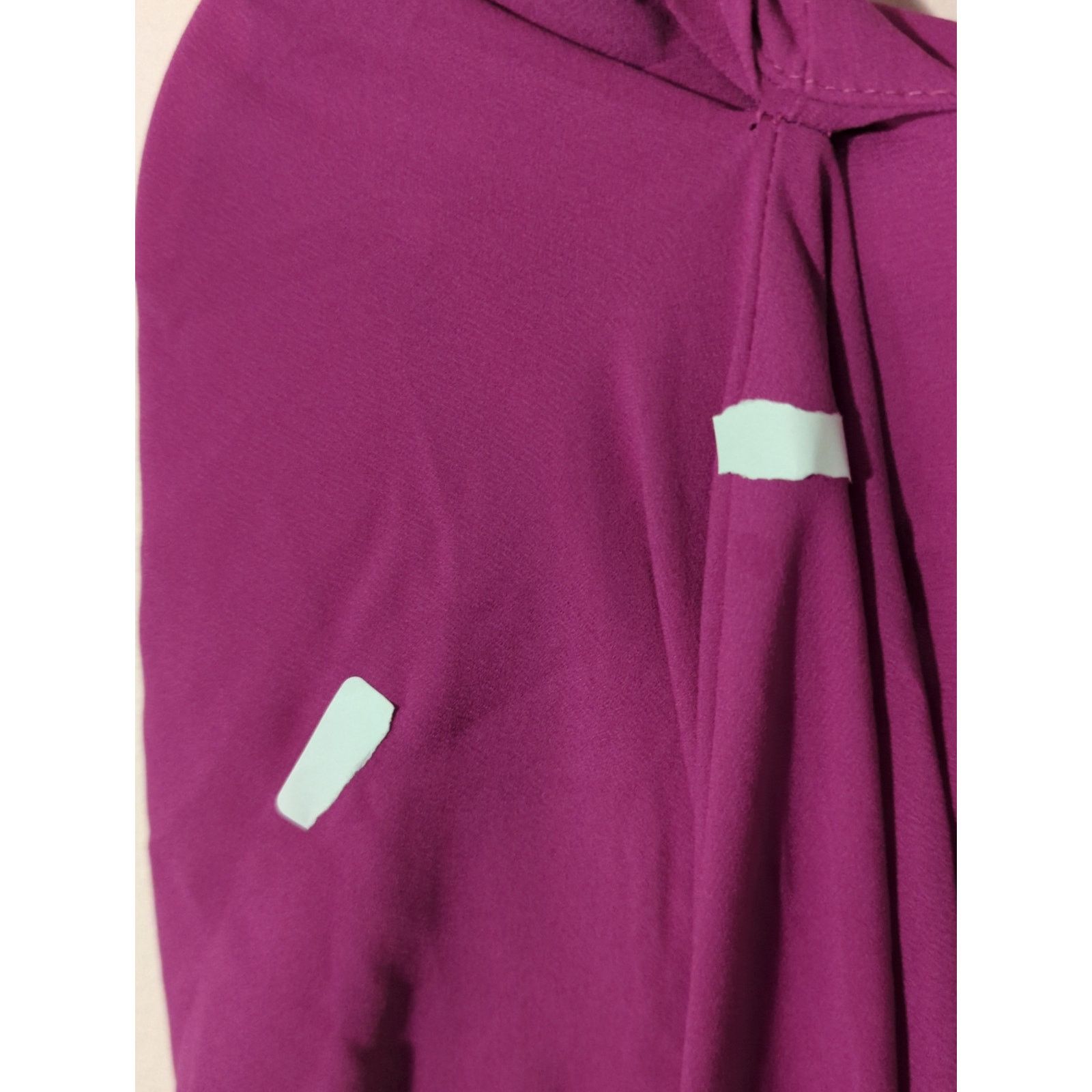 Other RTR Atlein Sz 6 Pink Side Tie Long Sleeve V-Neck Blouse Top Size M / US 6-8 / IT 42-44 - 8 Thumbnail