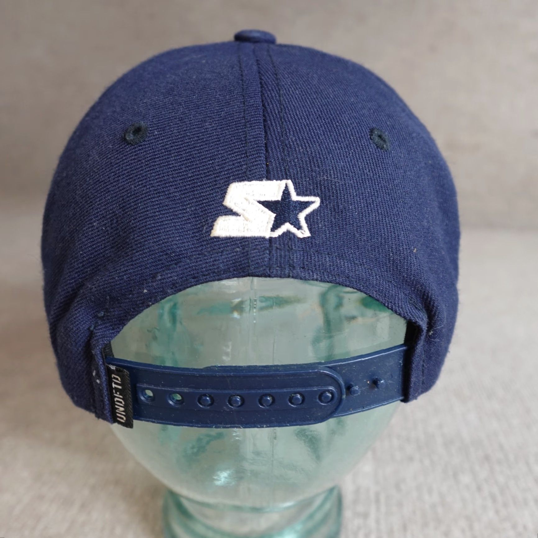 Undefeated Undefeated x Starter Hat Blue Snapback Wool Blend Embroidered Size ONE SIZE - 6 Thumbnail