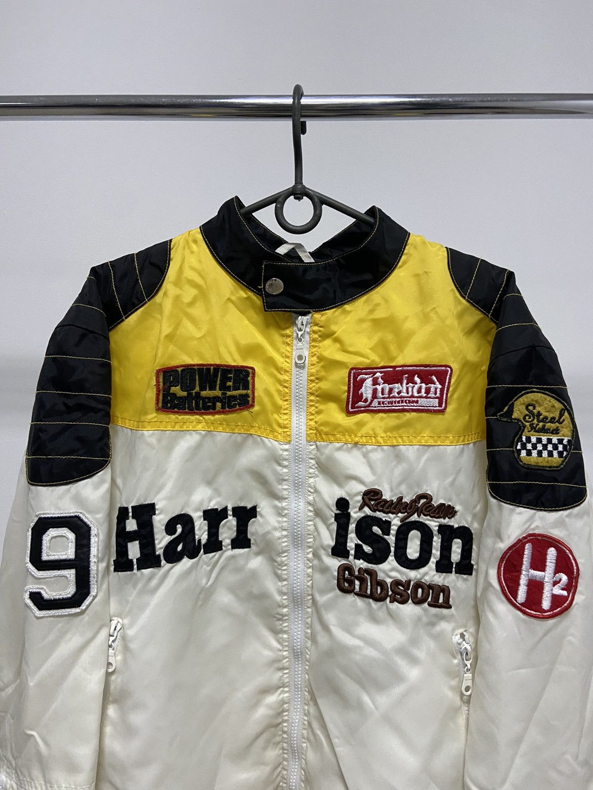 Vintage Harrison Gibson Racing Jacket Vintage Big Logo Moto Size US L / EU 52-54 / 3 - 2 Thumbnail