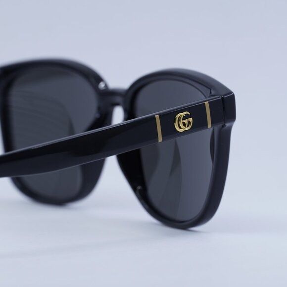 Gucci 🕶️ New Gucci GG0637SK 001 Black Sunglasses Size ONE SIZE - 10 Thumbnail