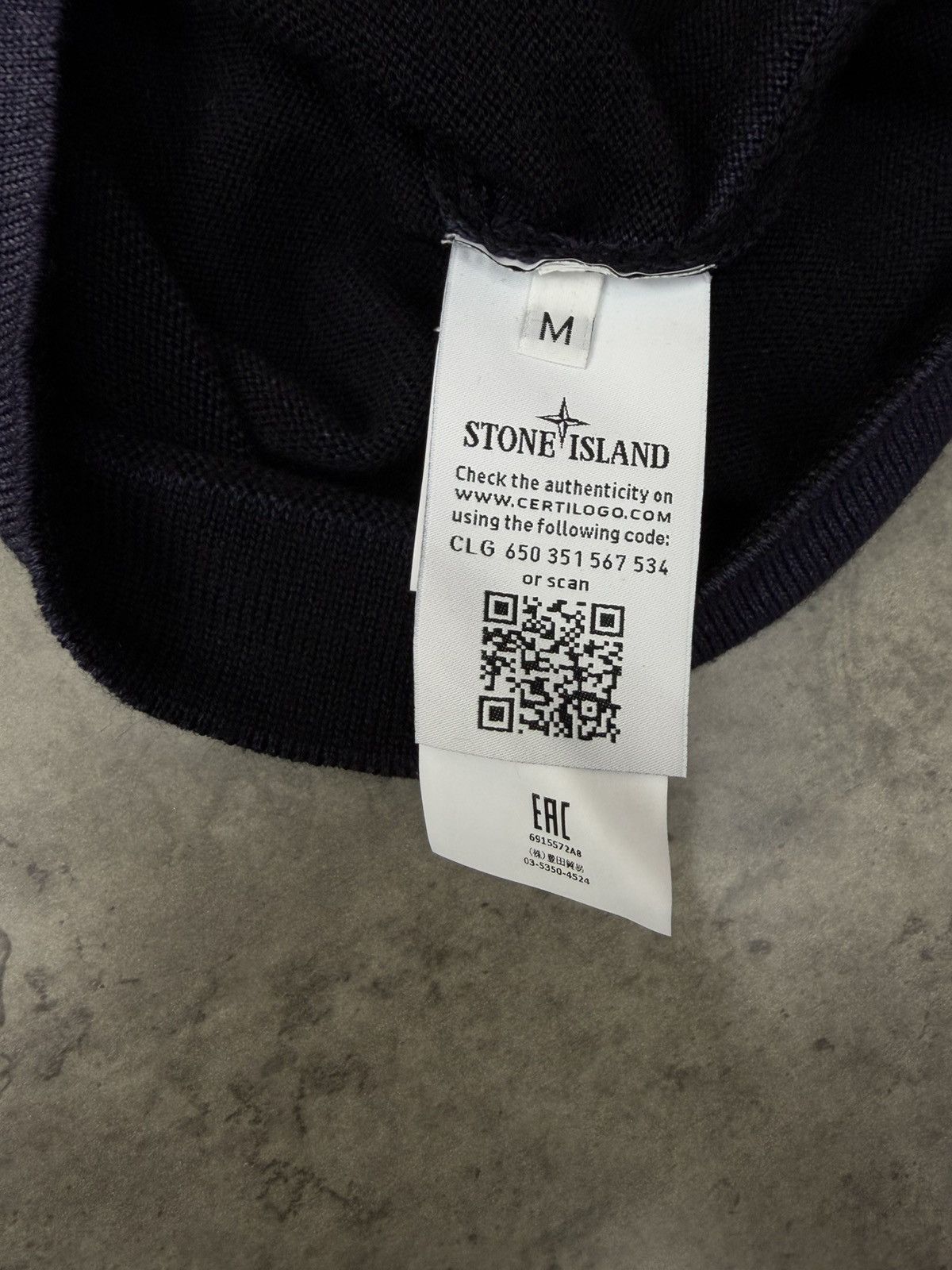 Stone Island Stone Island Fast Dye-Air Brush Wool Sweater Size M Size US M / EU 48-50 / 2 - 11 Thumbnail