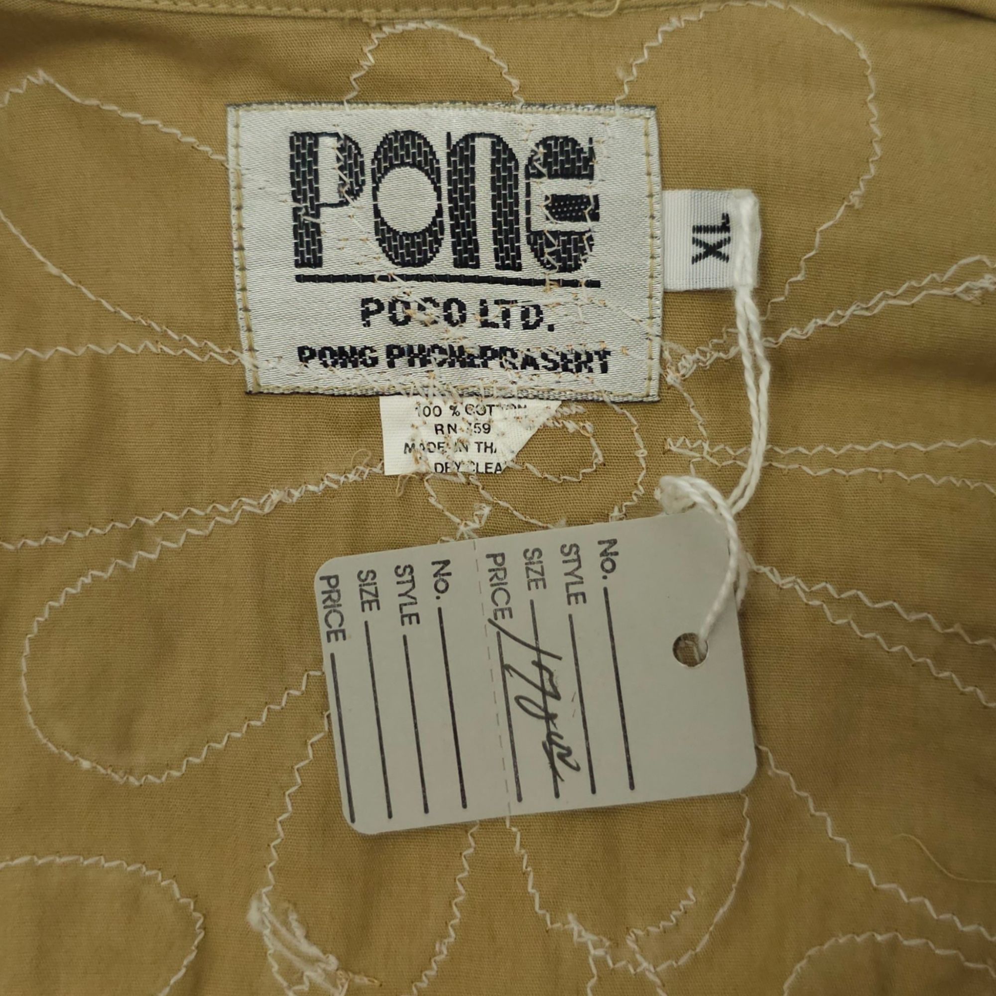 Other Pong Poco Shirt XL 3D Floral Appliqué Fabric Ribbons Bohemia Size XL / US 12-14 / IT 48-50 - 8 Thumbnail