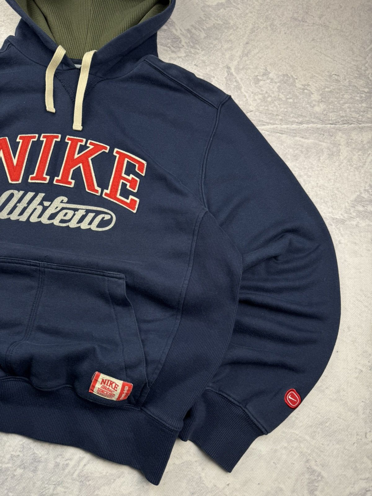Nike × Vintage NIKE VINTAGE CENTER LOGO OVERSIZE BOXY HOODIE Size US M / EU 48-50 / 2 - 3 Thumbnail