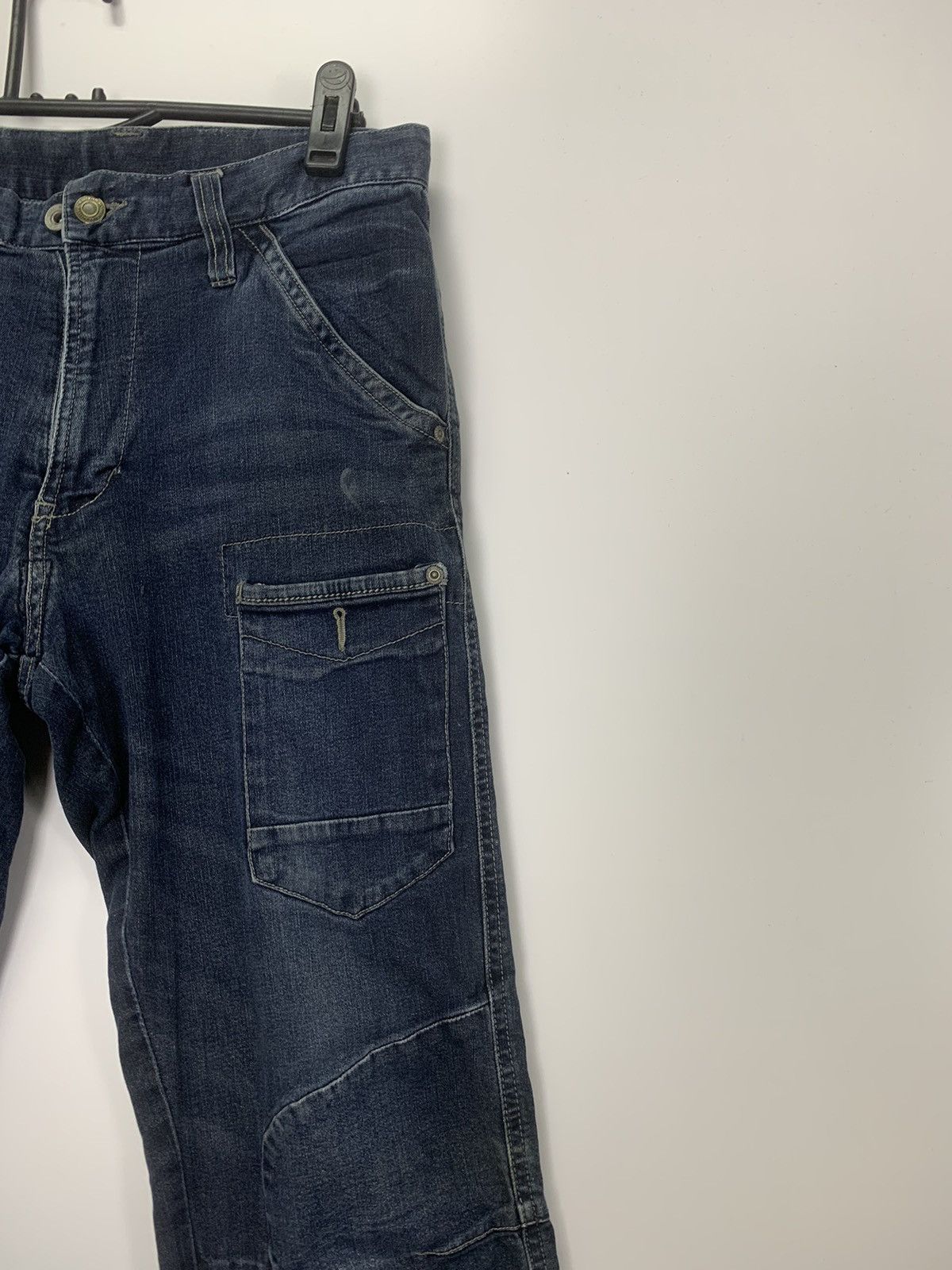 Japanese Brand × Vintage Vintage Cargo denim pant Size US 30 / EU 46 - 3 Thumbnail