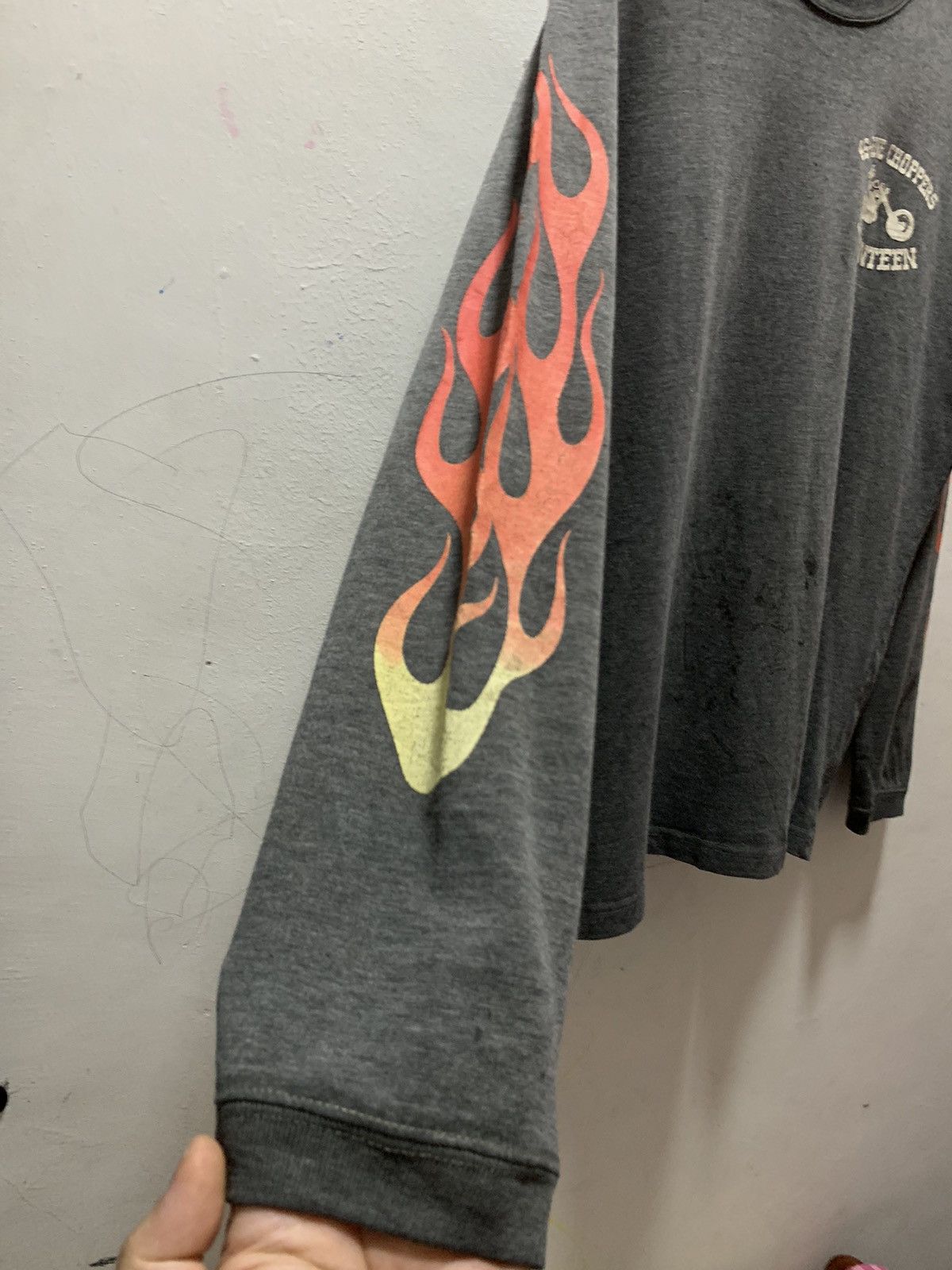 Other Vintage 45 One Choppers Flame Sleeve Shirt L Size US L / EU 52-54 / 3 - 5 Thumbnail