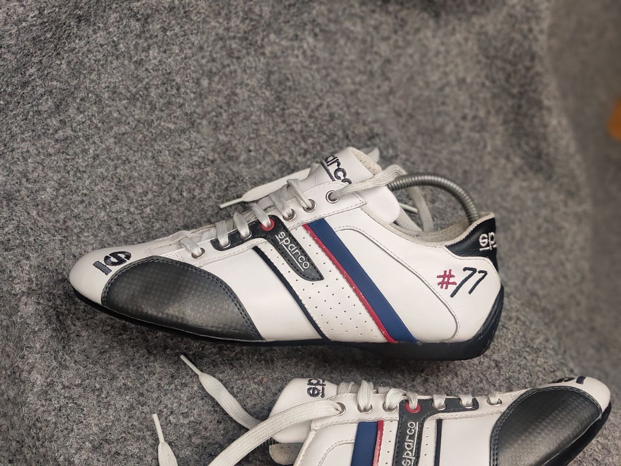 Other Vintage Sparco Racing Logo Time 77 Sneakers Y2K Style Size US 8.5 / EU 41-42 - 3 Thumbnail