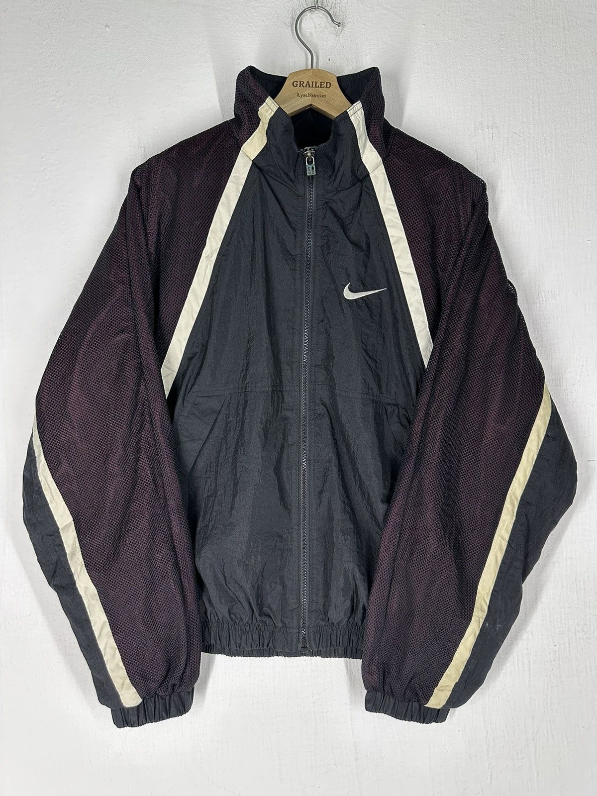 Nike × Vintage Vintage Nike Windbreaker Jacket Size US L / EU 52-54 / 3 - 4 Thumbnail