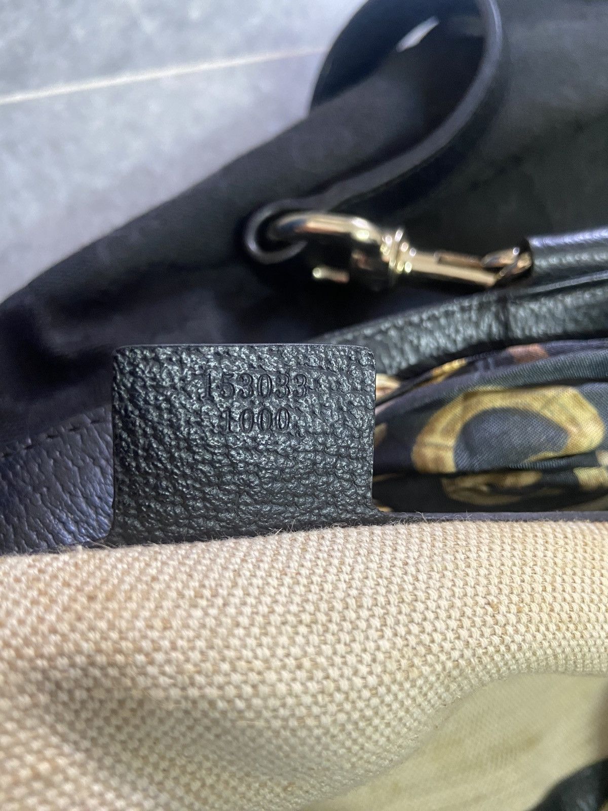 Gucci Gucci GG Canvas Positano Scarf Tote Bag Size ONE SIZE - 6 Thumbnail
