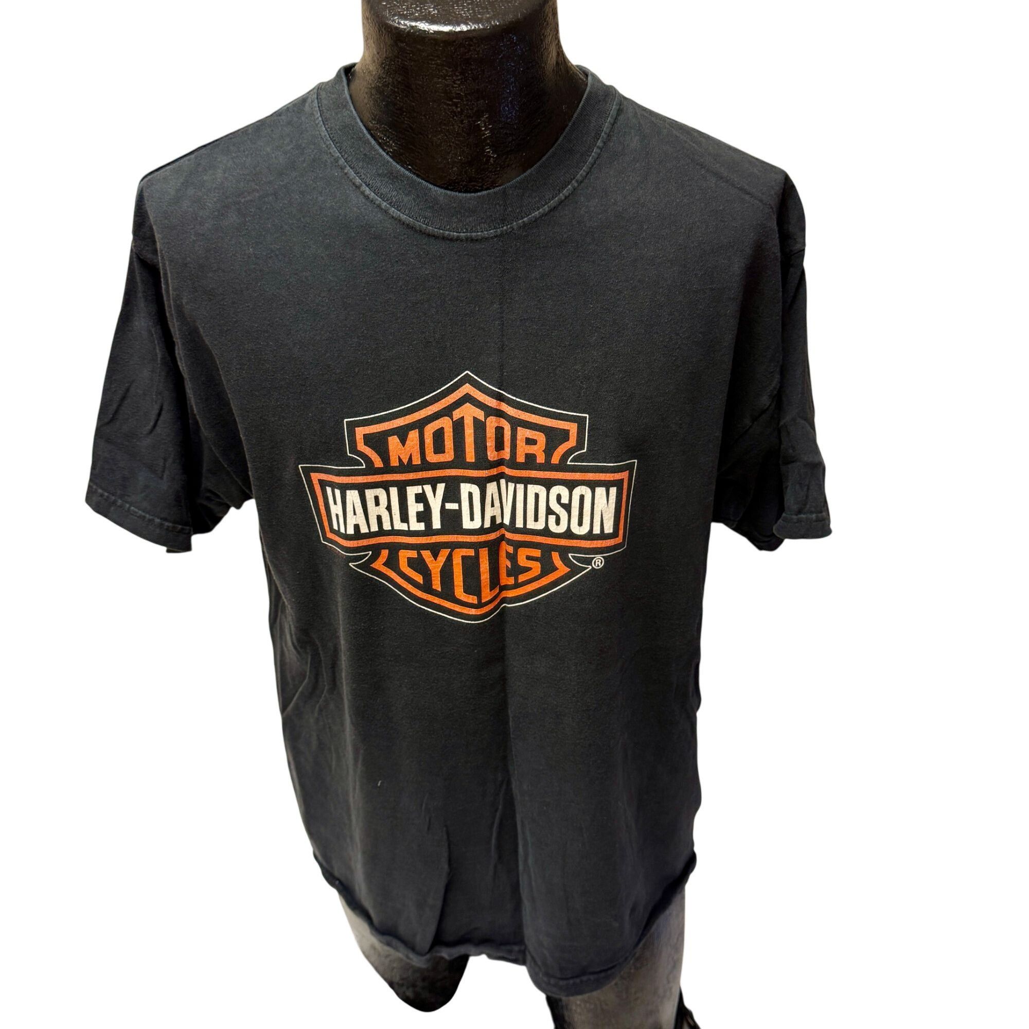 Harley Davidson Motorcycle NAGS HEAD South Carolina SWORDFISH Blue Marlin T Size US L / EU 52-54 / 3 - 4 Thumbnail
