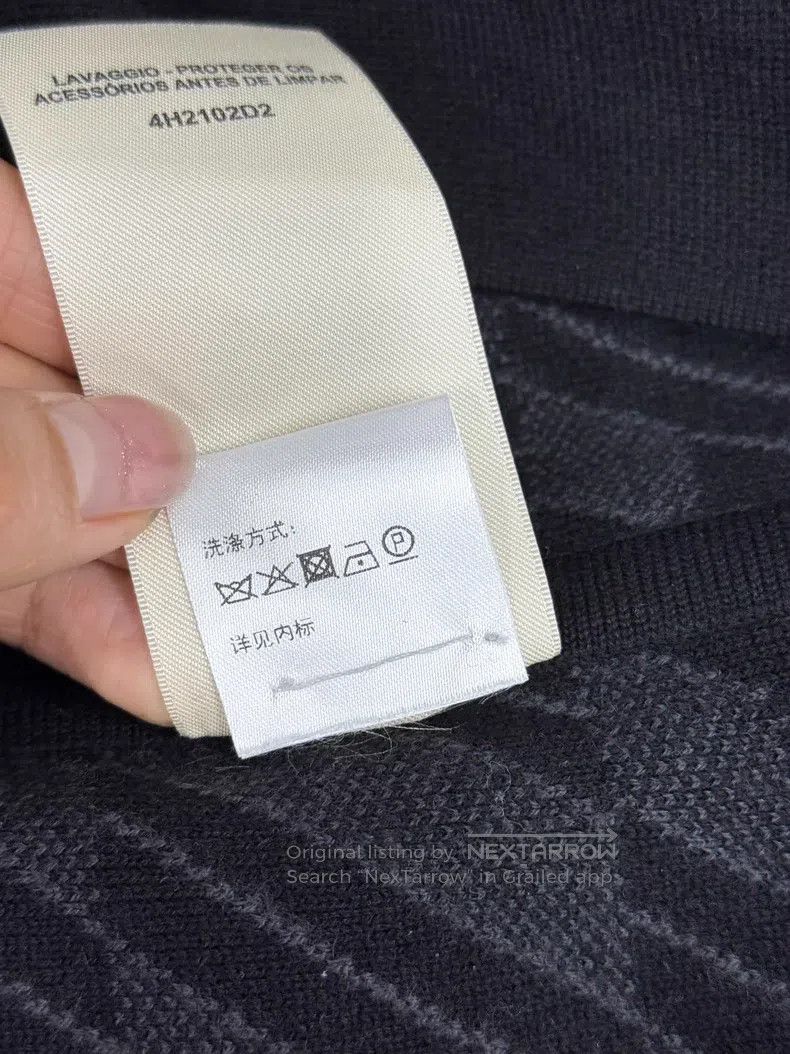 Hermes Hermes Black Double-sided Long Wool Coat, One Side Black a Size XXS / US 00 / IT 34 - 7 Thumbnail