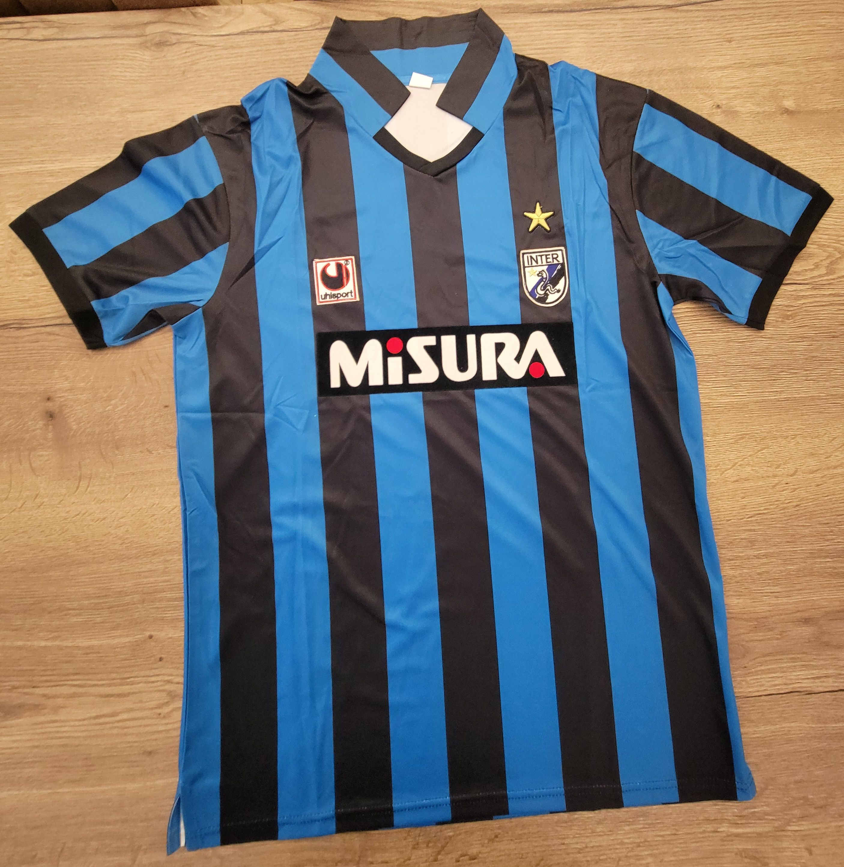 Other inter milan 1988-1990 soccer Jersey vintage football shirt Size US L / EU 52-54 / 3 - 1 Thumbnail