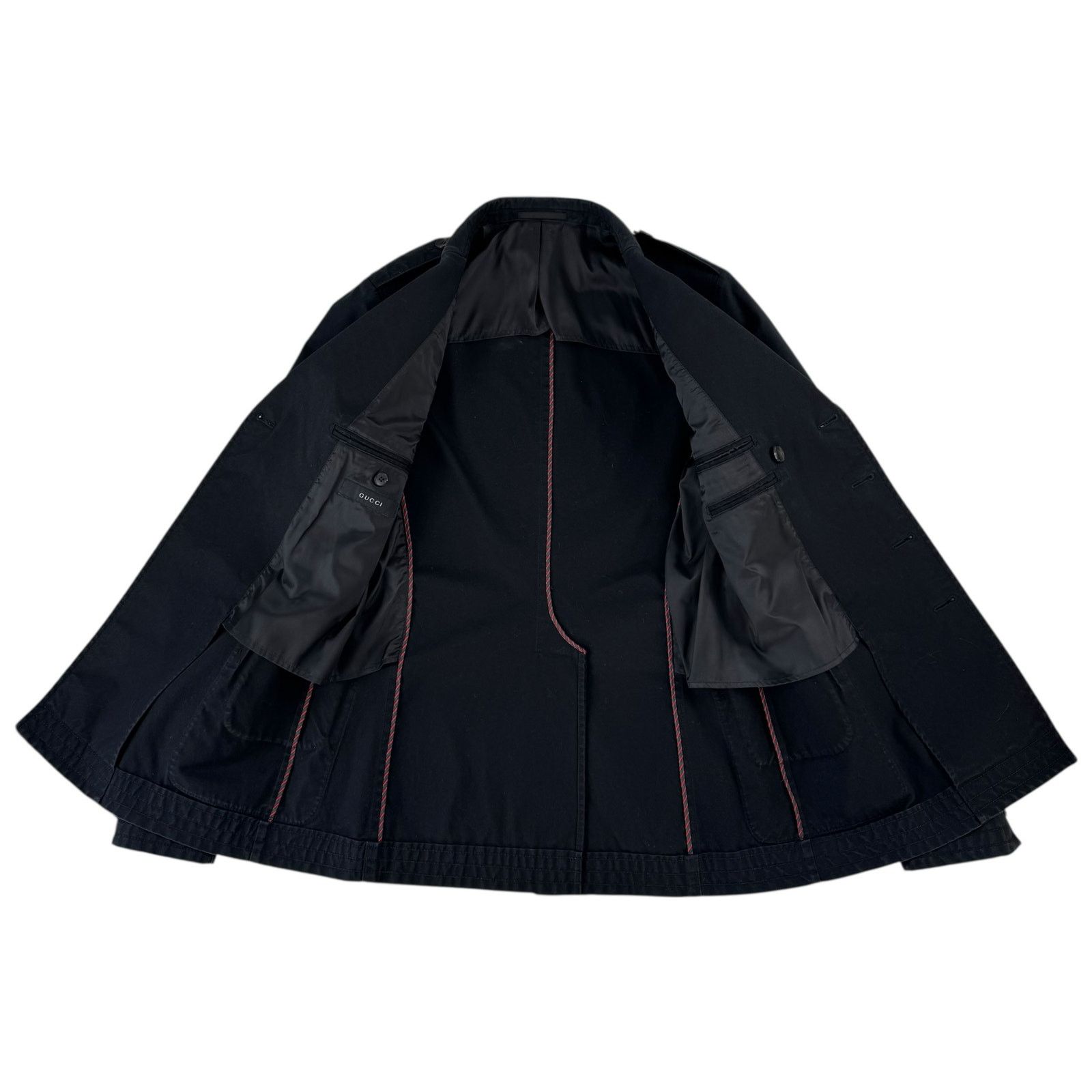 Gucci Gucci Cotton Pea Coat Size US M / EU 48-50 / 2 - 5 Thumbnail