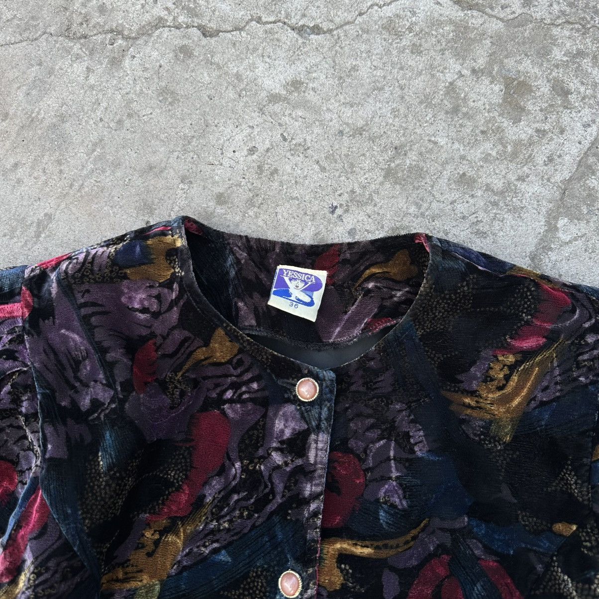 Japanese Brand Vintage Yessica Women’s Blazer Jacket Y2K 00s USA Size XS / US 0-2 / IT 36-38 - 9 Thumbnail