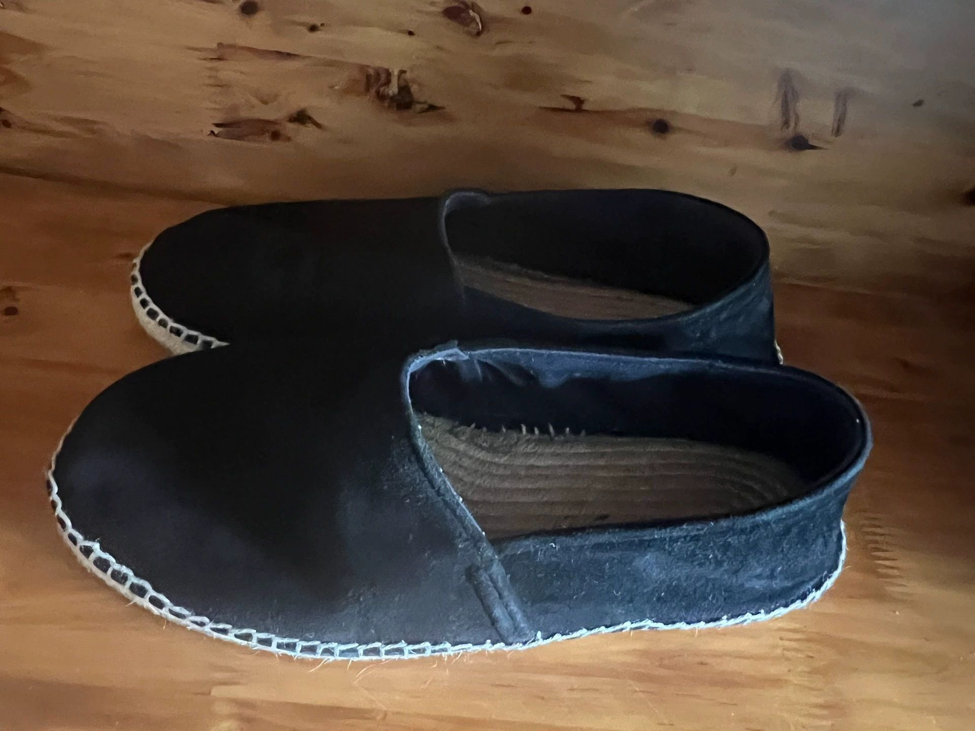 Porter Classic PORTER CLASSIC ENTREFINO Handmade Suede Black Cloth 42.5-43 Size US 9.5 / EU 42-43 - 9 Thumbnail