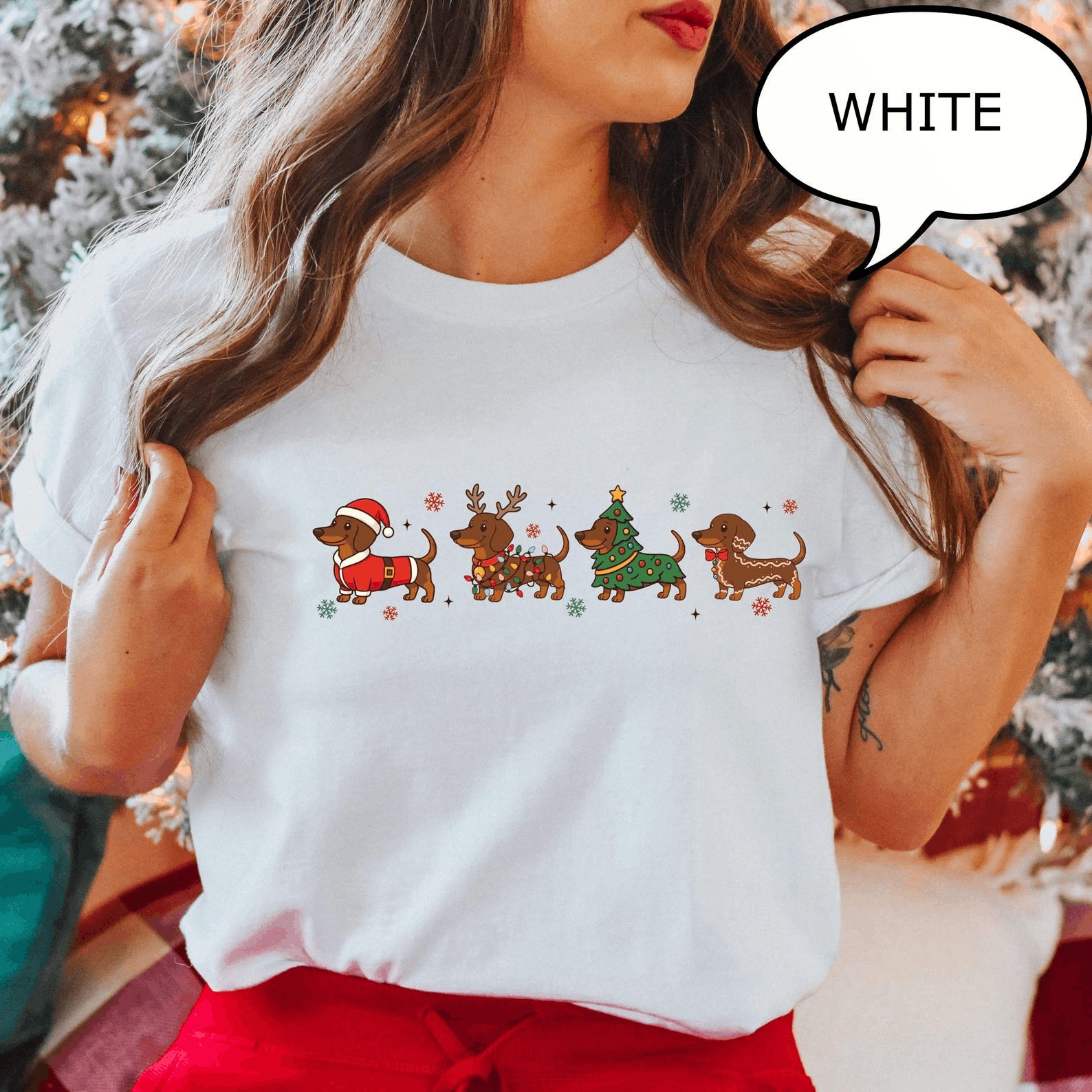 Other Christmas Dog T-Shirt Size M / US 6-8 / IT 42-44 - 1 Thumbnail