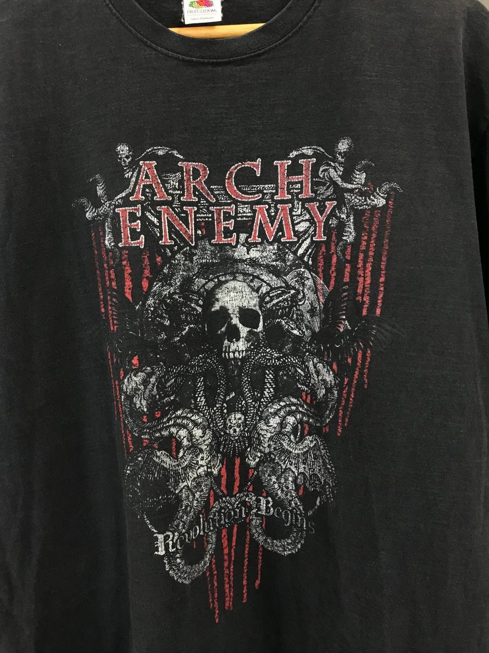 Band Tees Arch Enemy vintage skull rock band tee Size US XL / EU 56 / 4 - 4 Thumbnail