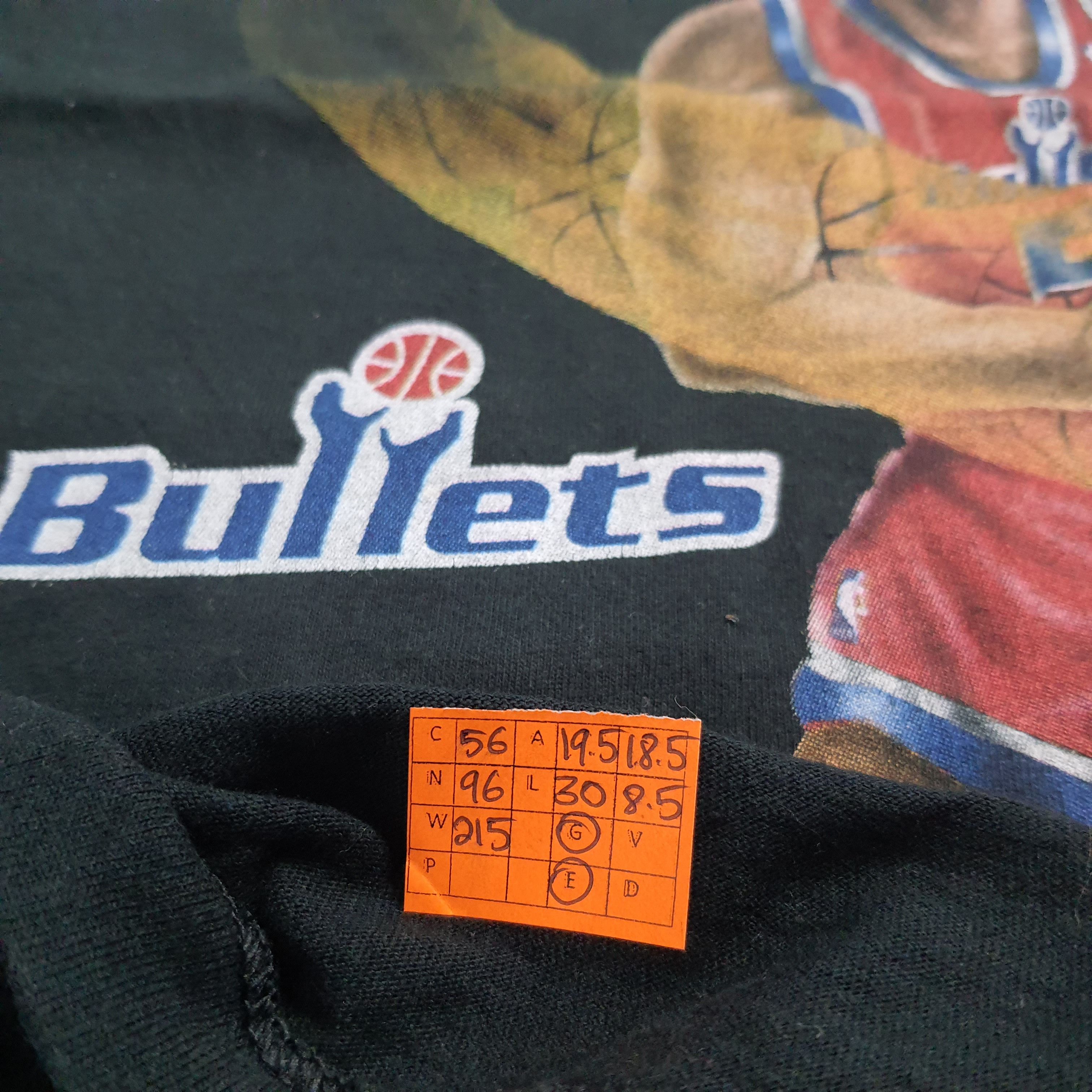 Pro Player Juwan Howard Bullets NBA Tshirt | Grailed