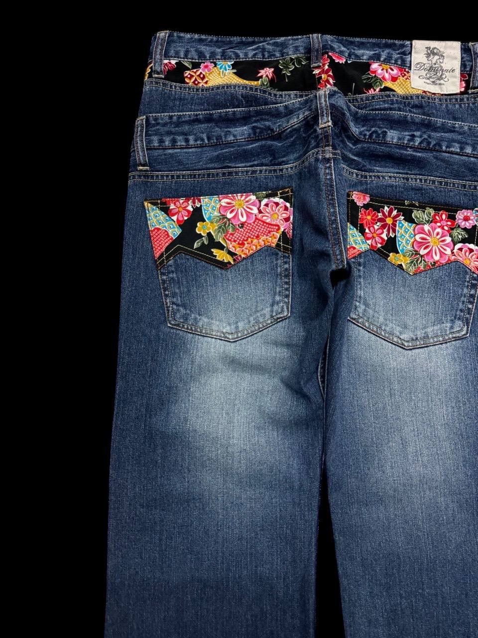 Beauty Beast RARE 90s Style Double Waist Dominate Sakura Style Mud-Washed Size US 30 / EU 46 - 16 Thumbnail