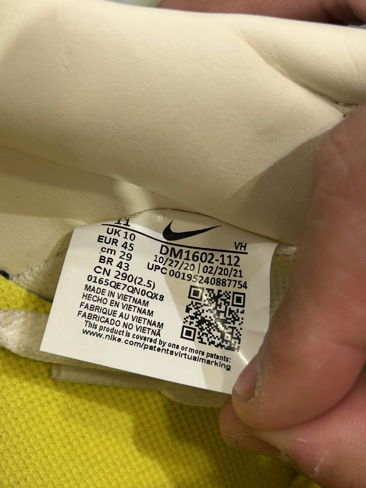 Nike × Off-White Nike dunk offwhite lot 10 Size US 11 / EU 44 - 9 Thumbnail