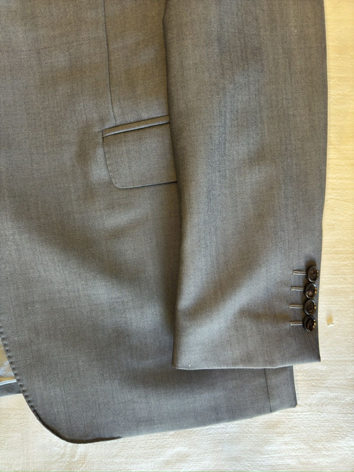 Burberry Burberry London Made in Italy Wool Jacket 52 L $1890 Size 42L - 2 Thumbnail