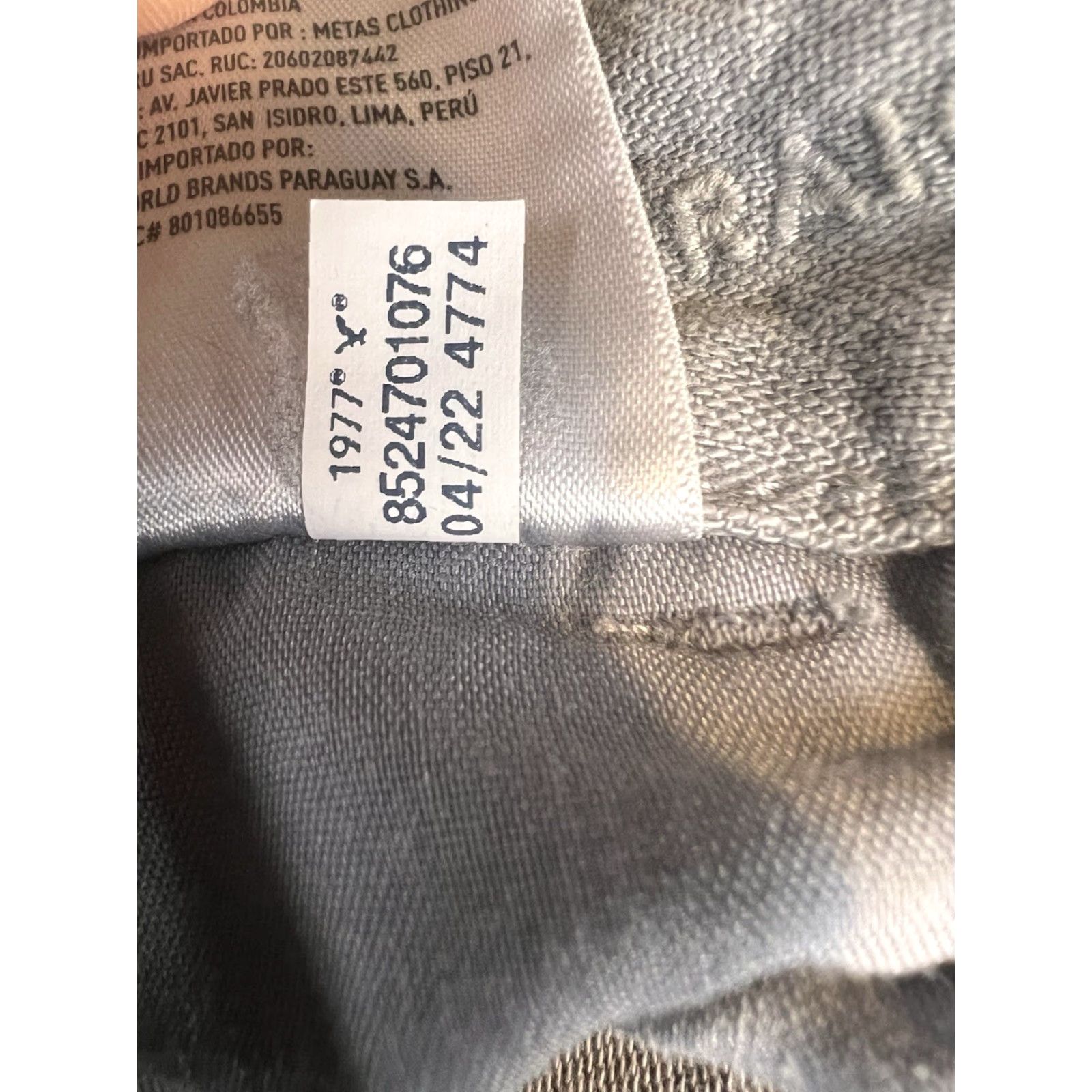 American Eagle Outfitters VINTAGE American Eagle Outfitters 90s Straight Carpenter Pants Womens 12 Gray NWT 9 Size 34" / US 12 / IT 48 - 6 Thumbnail