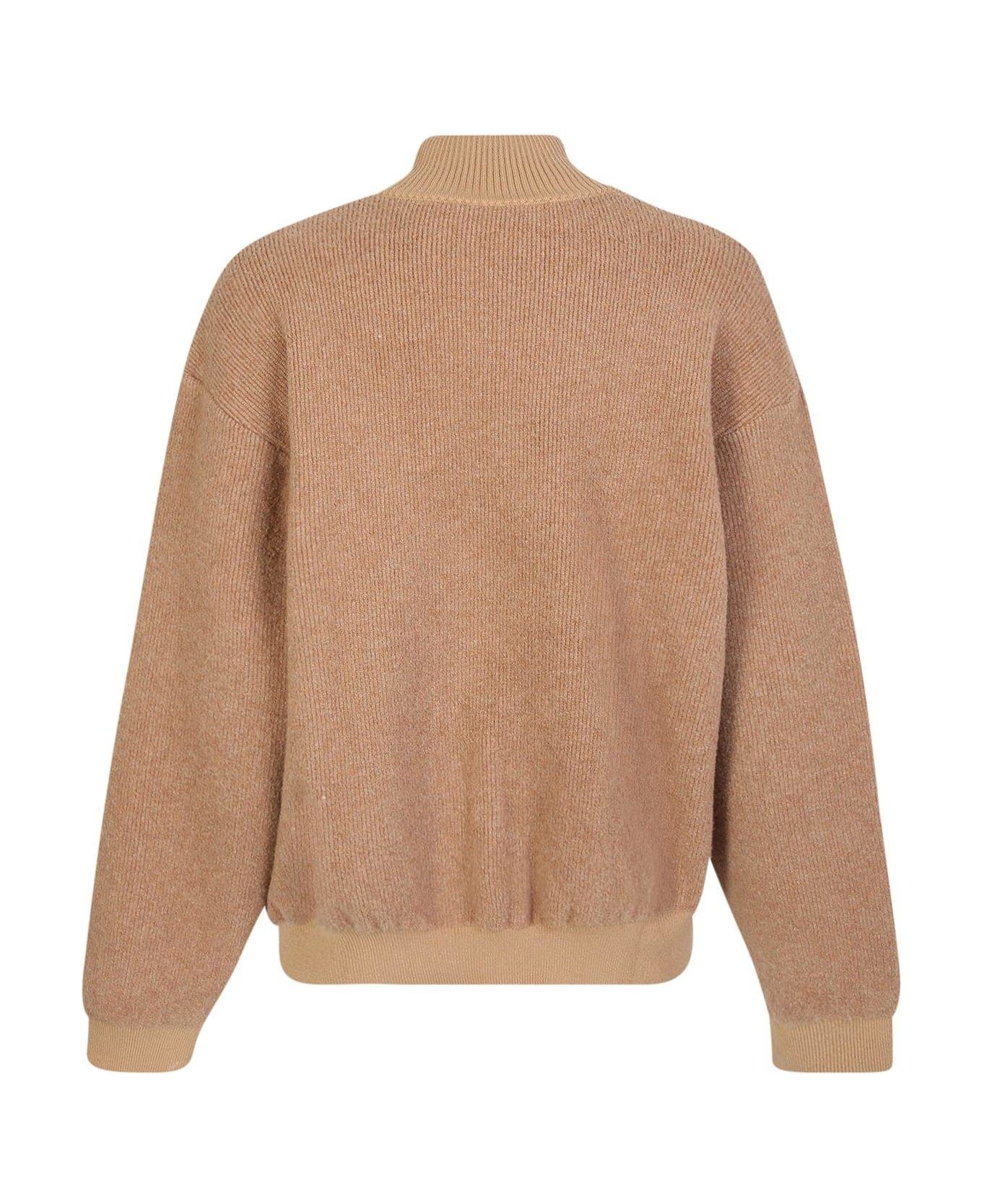 Jacquemus o1mle1025 La Maille Berger Sweater in Beige Size US M / EU 48-50 / 2 - 2 Thumbnail