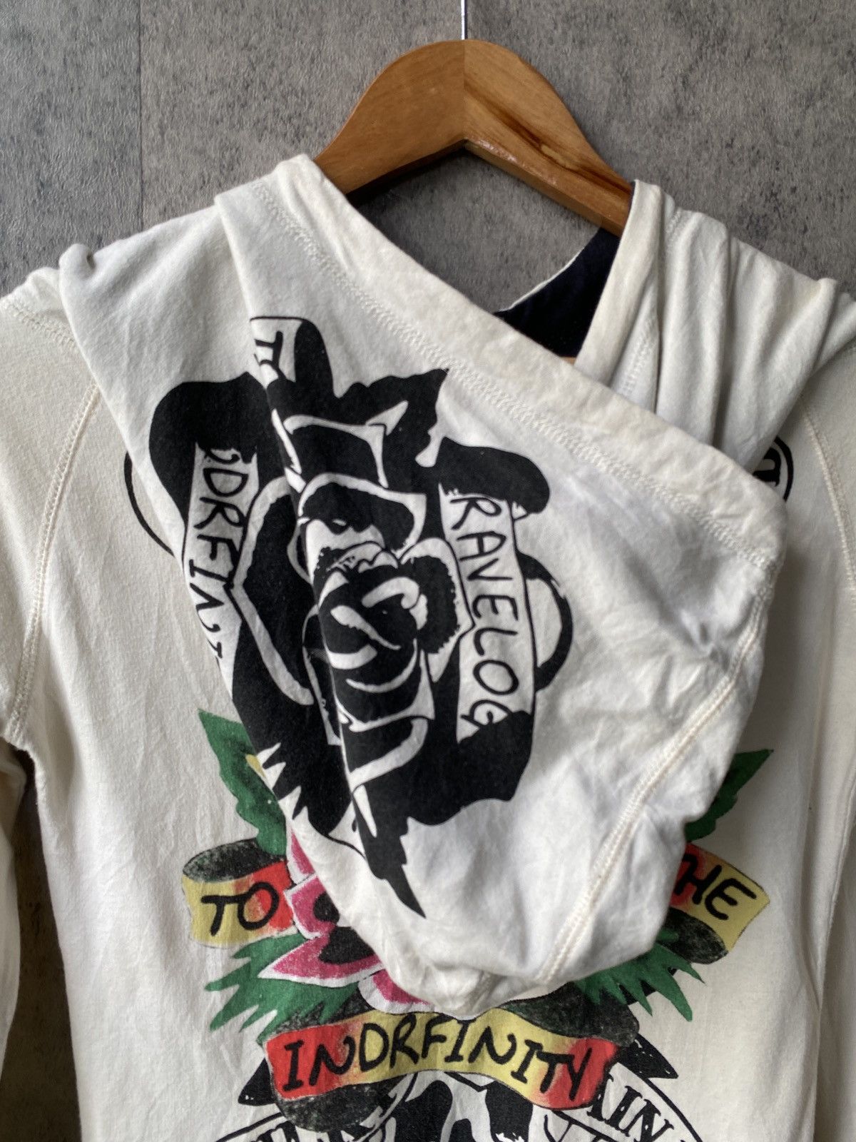 Japanese Brand 2000s d.i.a Japan Tattoo Design Hoodie Size US S / EU 44-46 / 1 - 13 Thumbnail