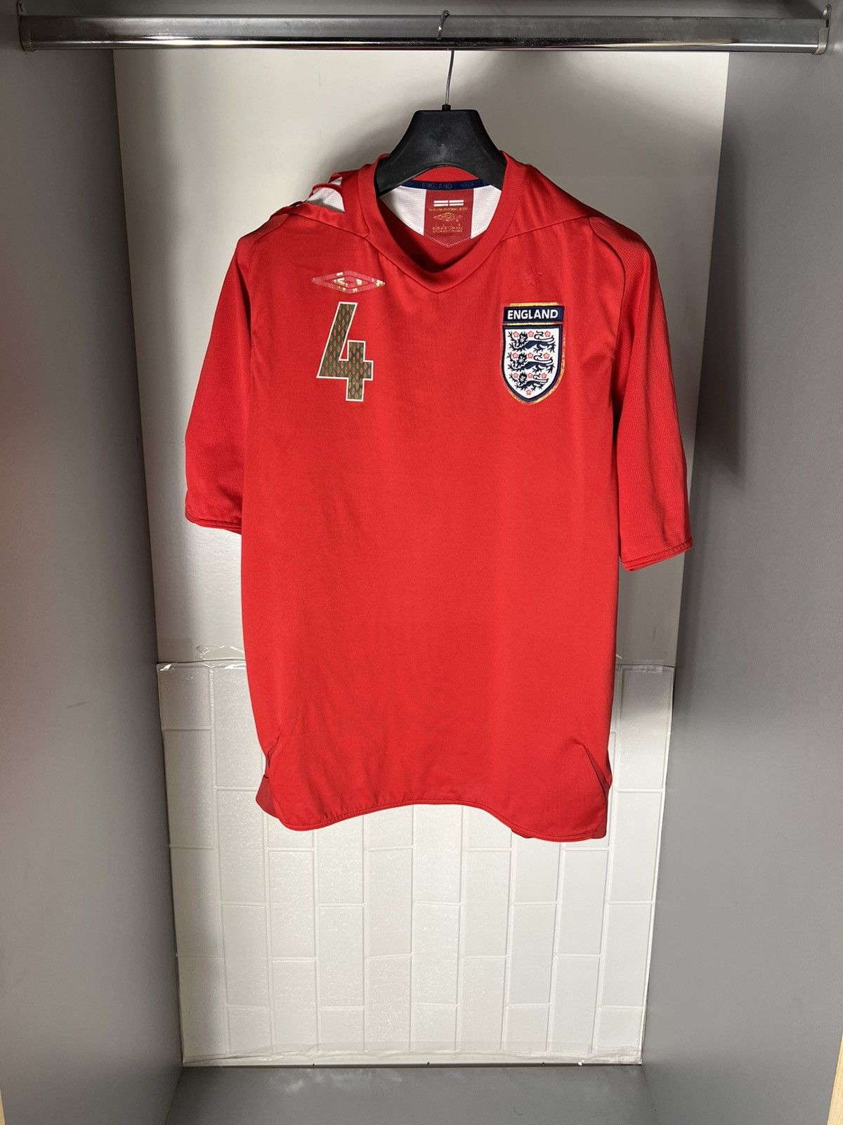 Umbro × Vintage VERY RARE UMBRO ENGLAND RETRO SOCCER JERSEY BLOKECORE 90s Size US L / EU 52-54 / 3 - 2 Thumbnail