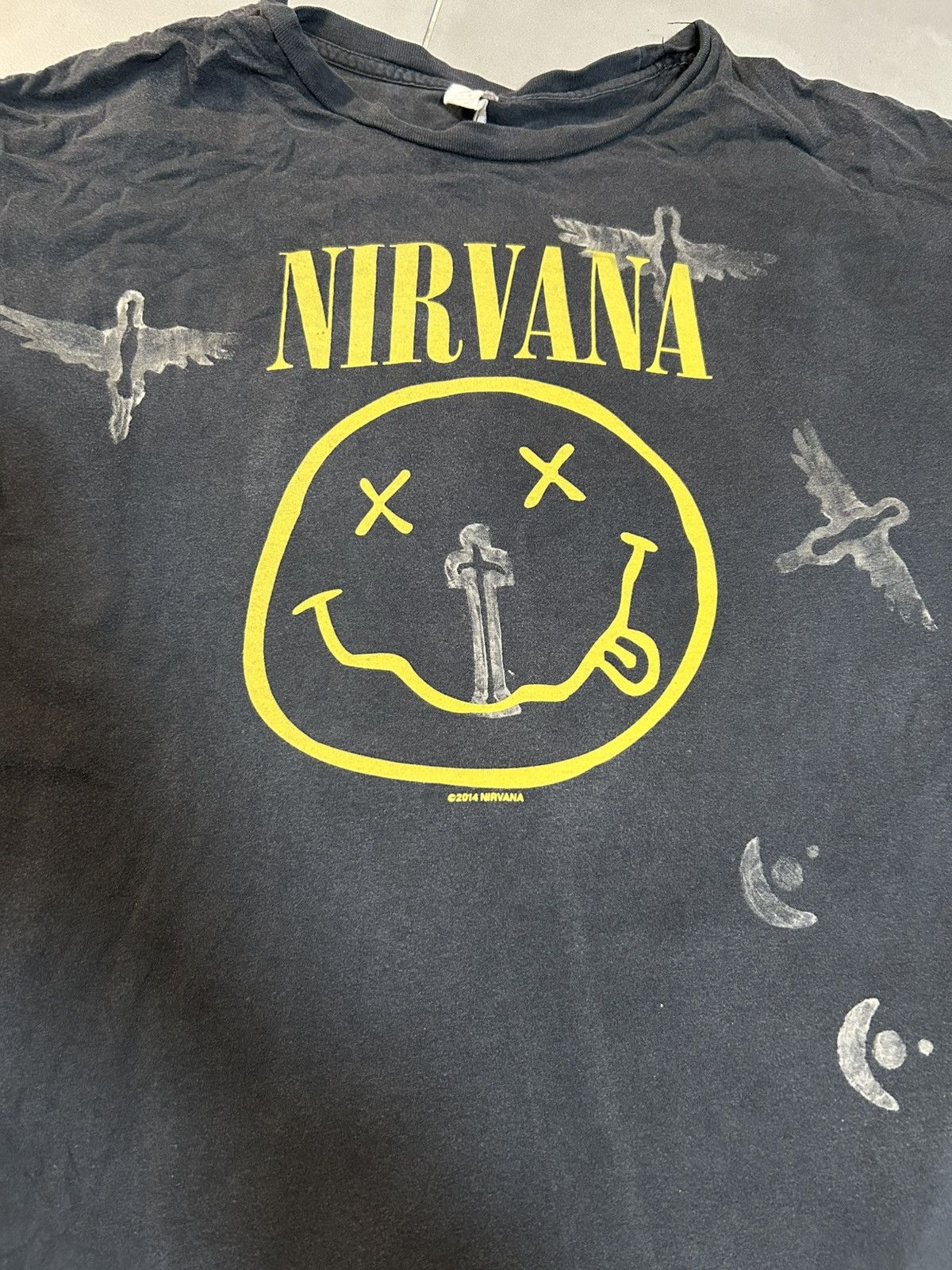 Vintage Vintage Nirvana Tshirt with Illustrations UNIQUE Size US XL / EU 56 / 4 - 6 Thumbnail