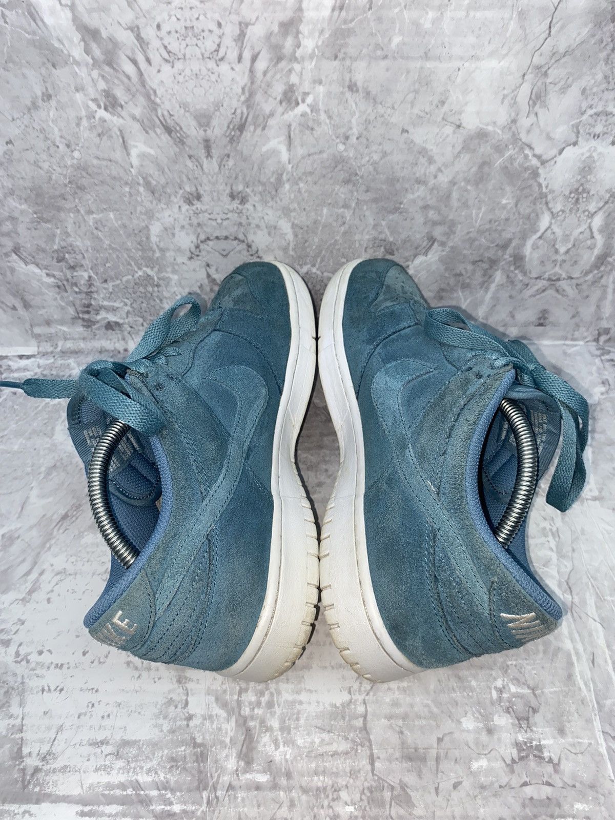 Nike Nike Dunk Retro Low Smokey Blue-White Sneakers Size US 9 / EU 42 - 8 Thumbnail