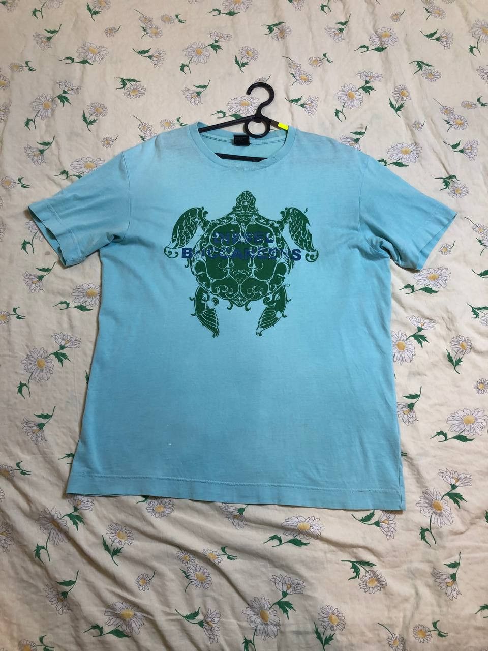 Diesel T-Shirt Diesel Big logo green Y2K Vintage Size US XL / EU 56 / 4 - 1 Thumbnail
