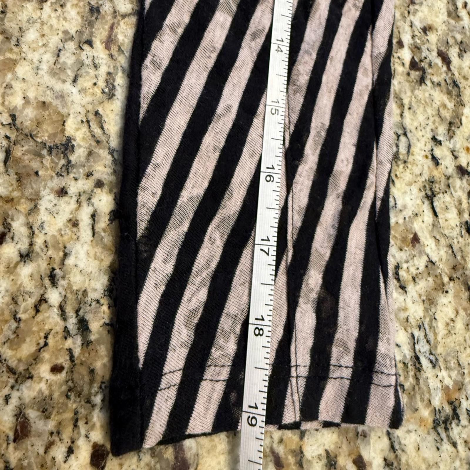 Other Anthropologie striped top mixed media lagenlook SZ SM Size S / US 4 / IT 40 - 12 Thumbnail
